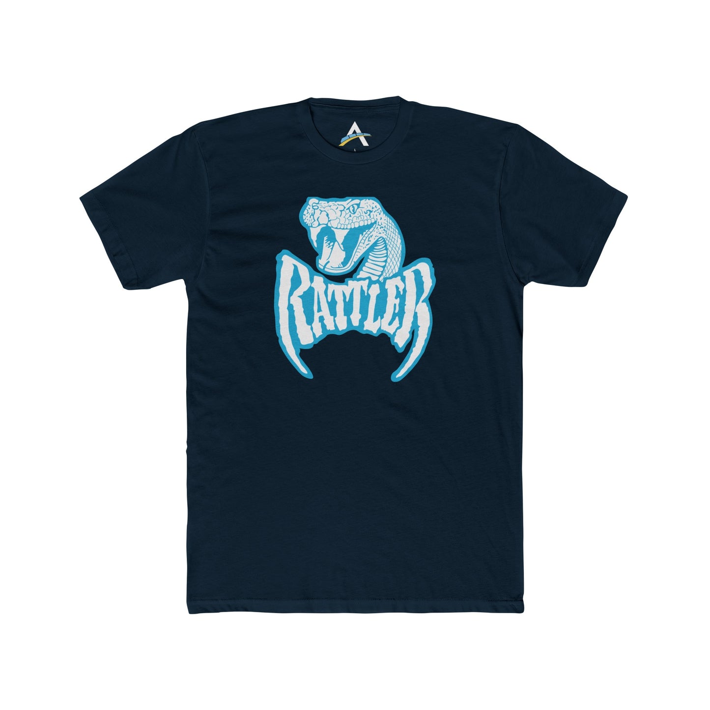 The Rattler Roller Coaster Retro Cotton Crew Tee