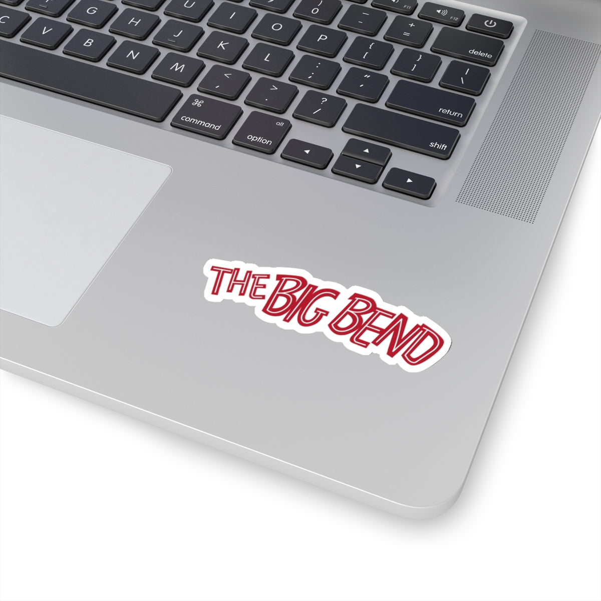 The Big Bend Roller Coaster Retro Sticker
