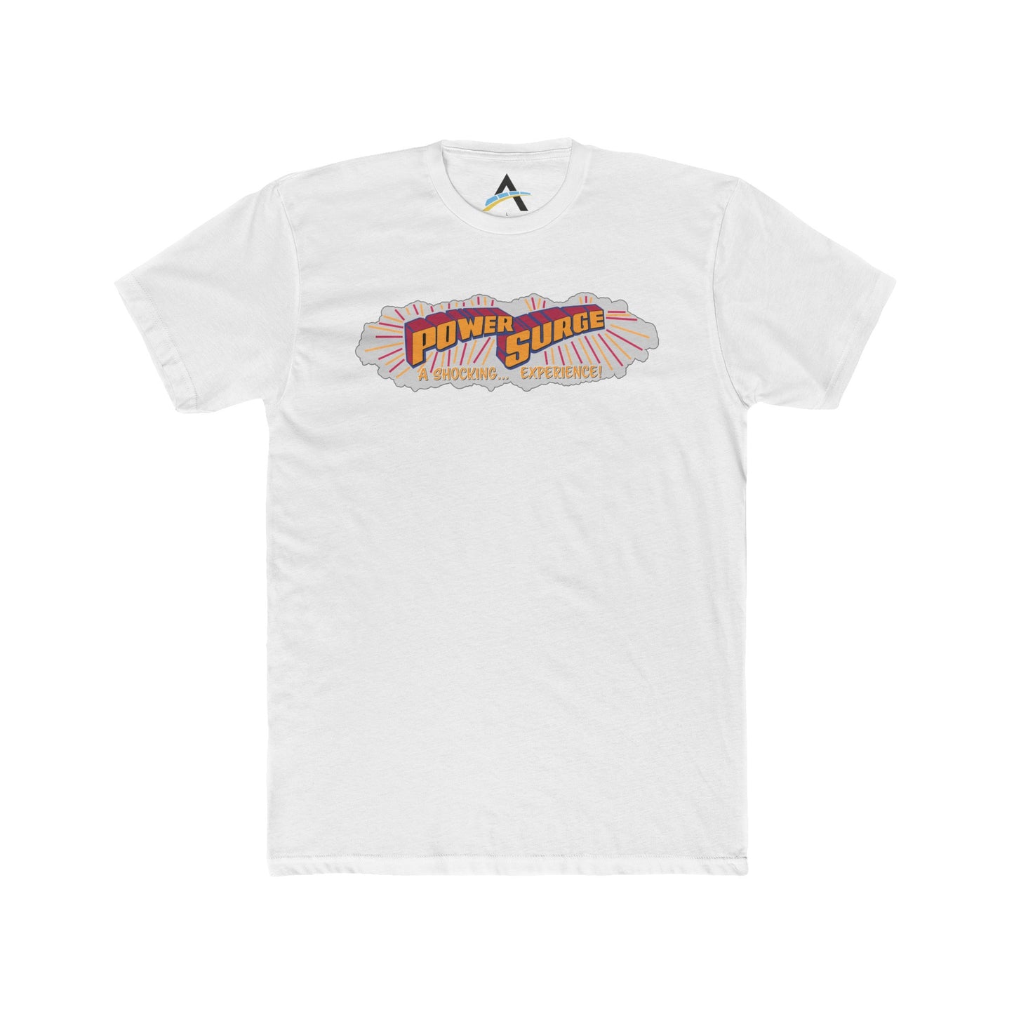 Power Surge Water Ride Retro Cotton Crew Tee