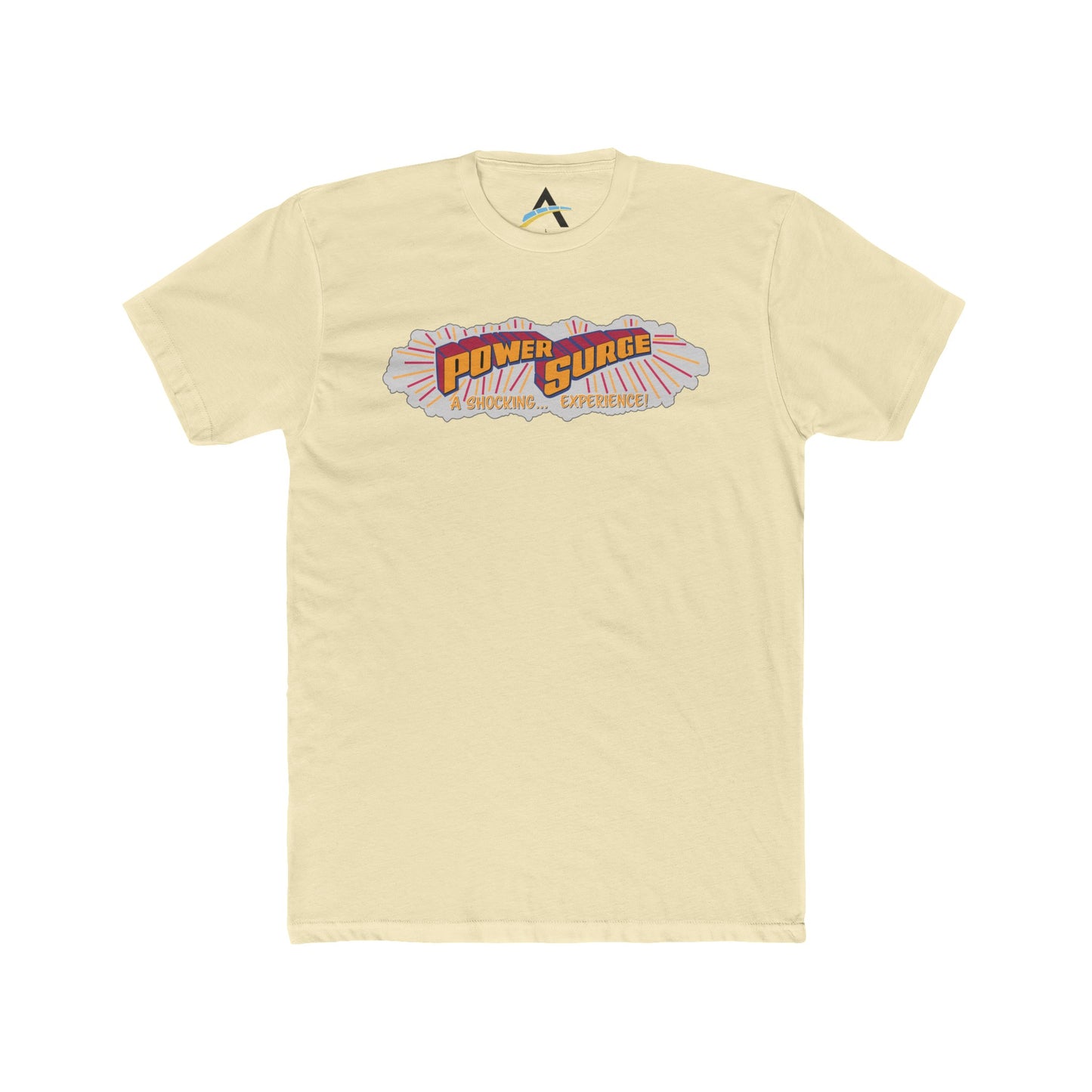 Power Surge Water Ride Retro Cotton Crew Tee