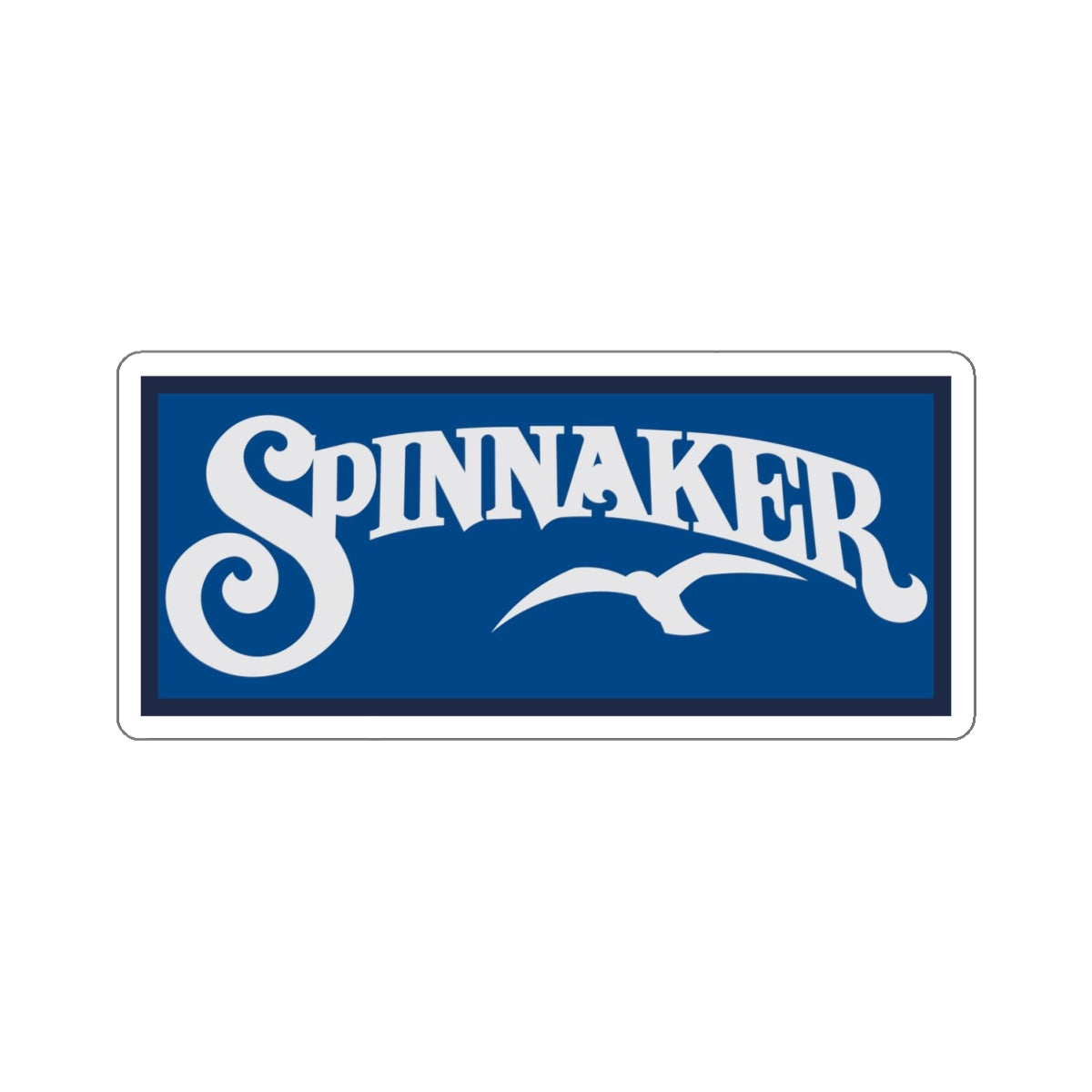 Spinnaker Ride Retro Sticker