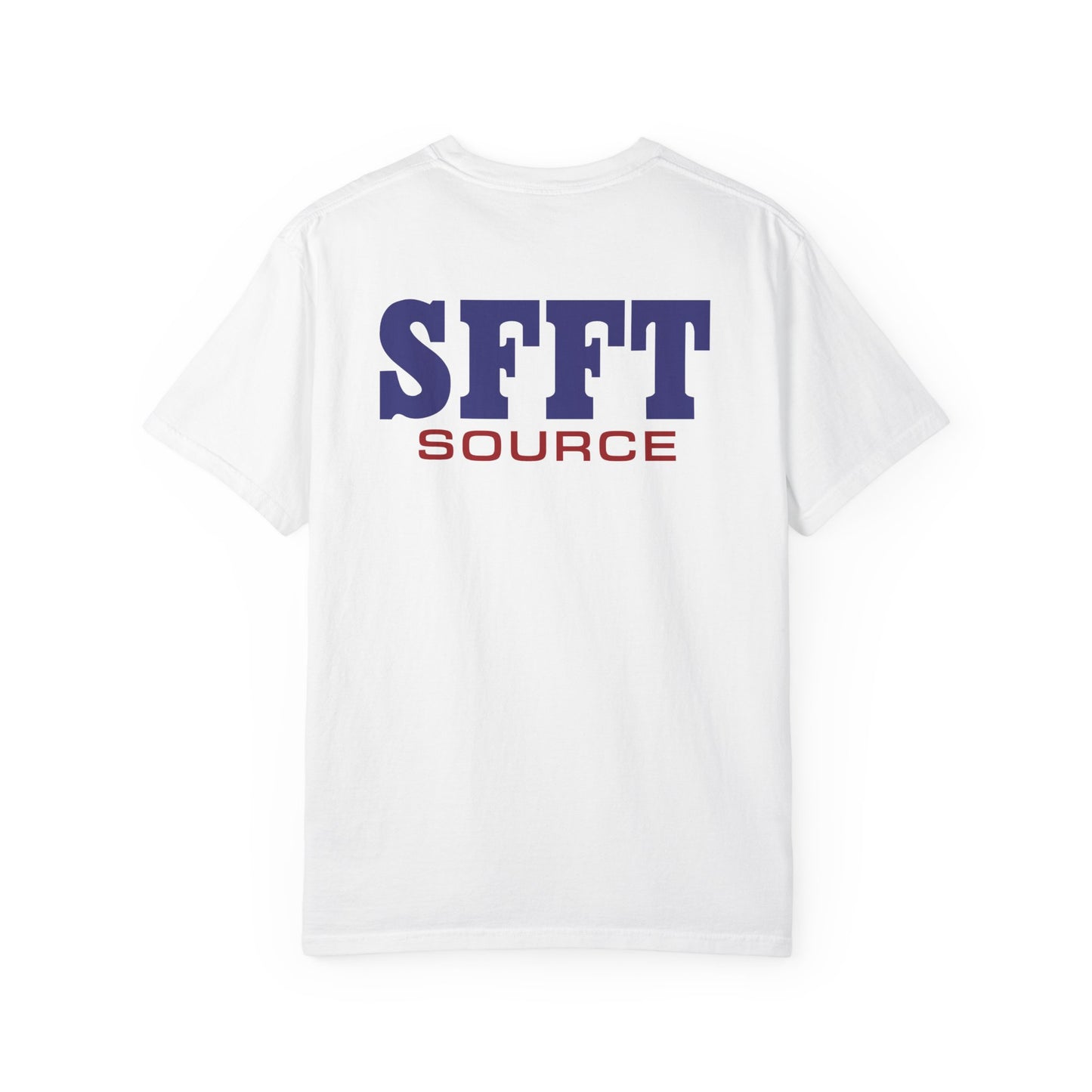 SFFT Source Front/Back Unisex Garment-Dyed T-Shirt