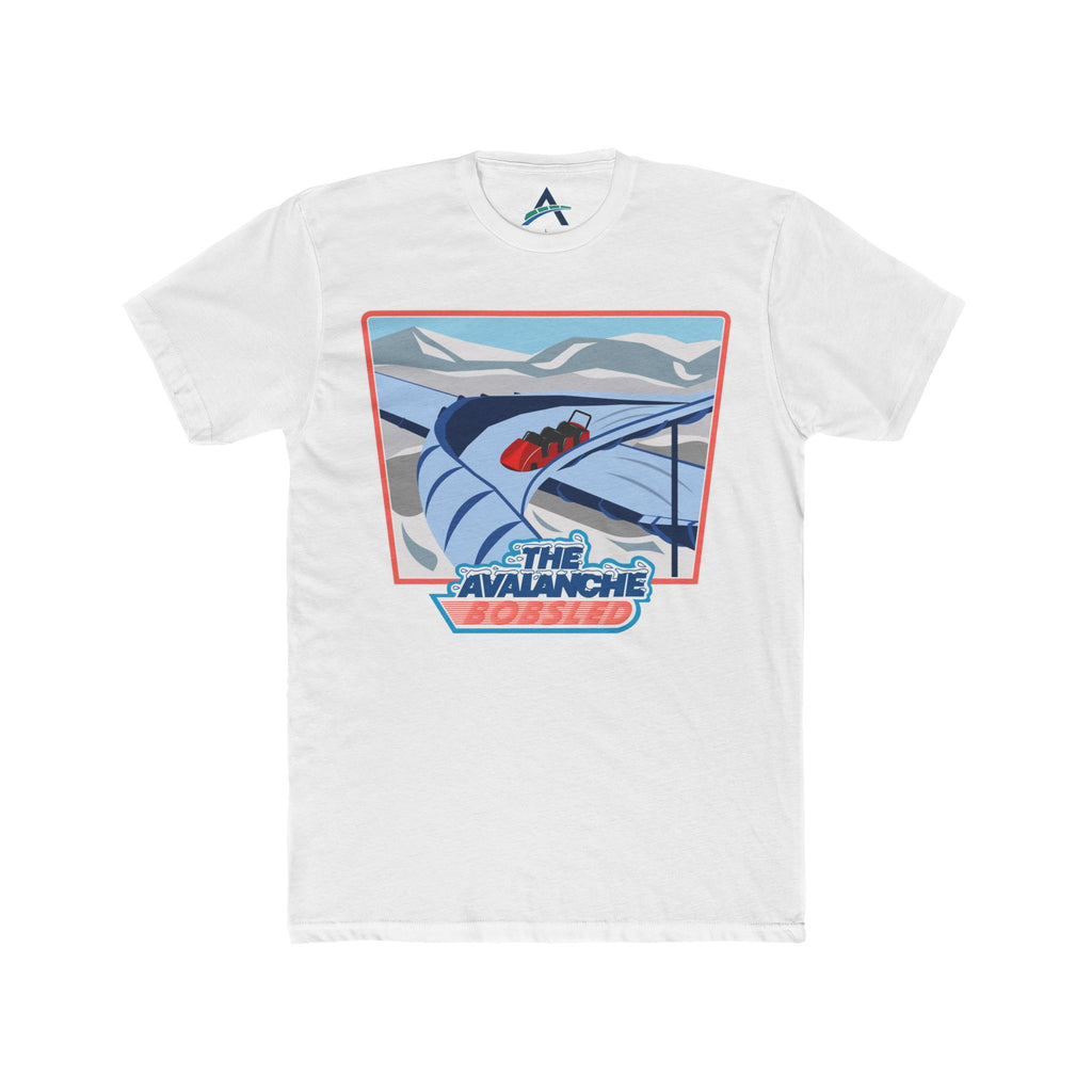 Avalanche Bobsled Retro Cotton Crew Tee
