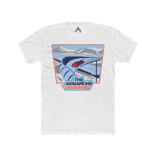 Avalanche Bobsled Retro Cotton Crew Tee