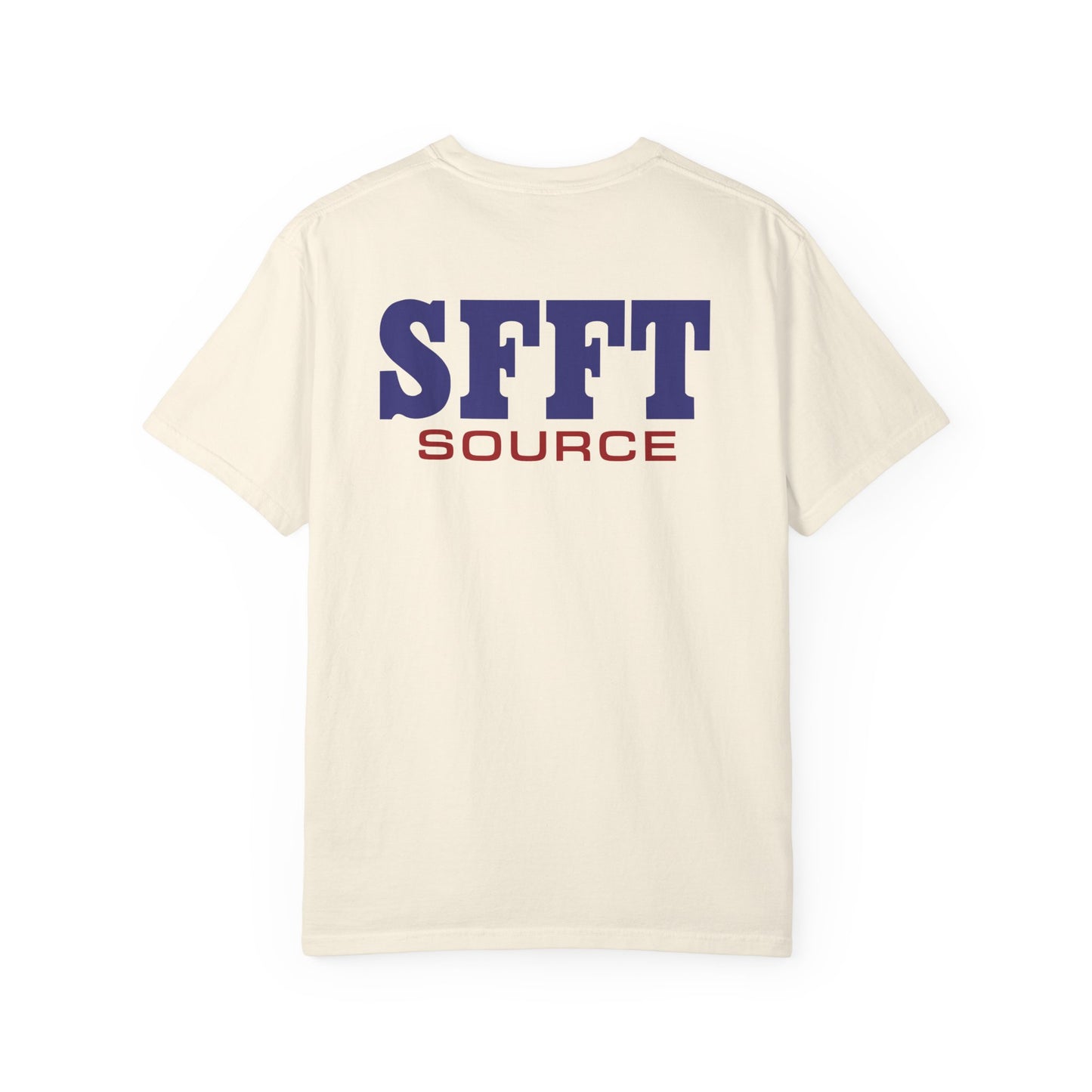 SFFT Source Front/Back Unisex Garment-Dyed T-Shirt