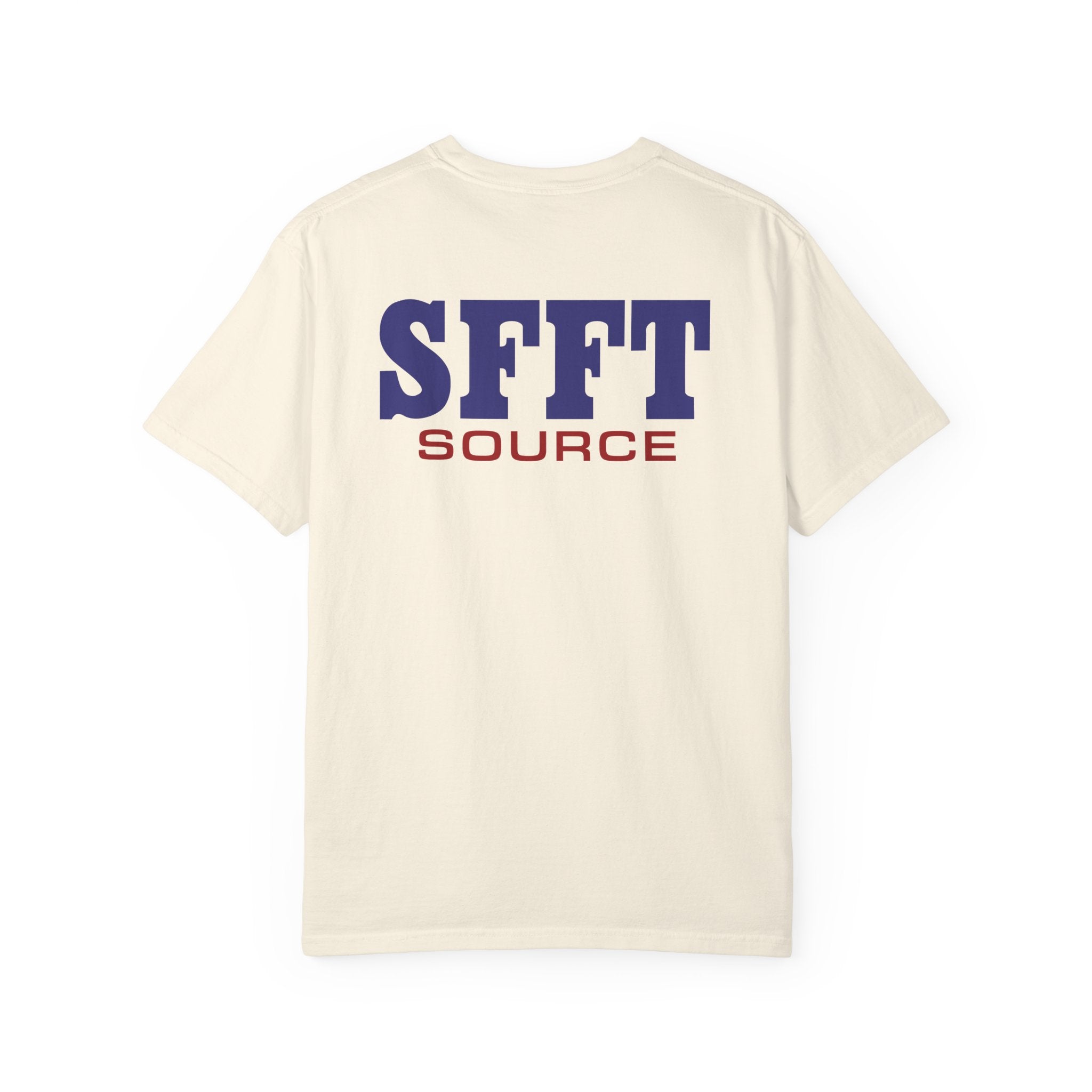 SFFT Source Front/Back Unisex Garment-Dyed T-Shirt