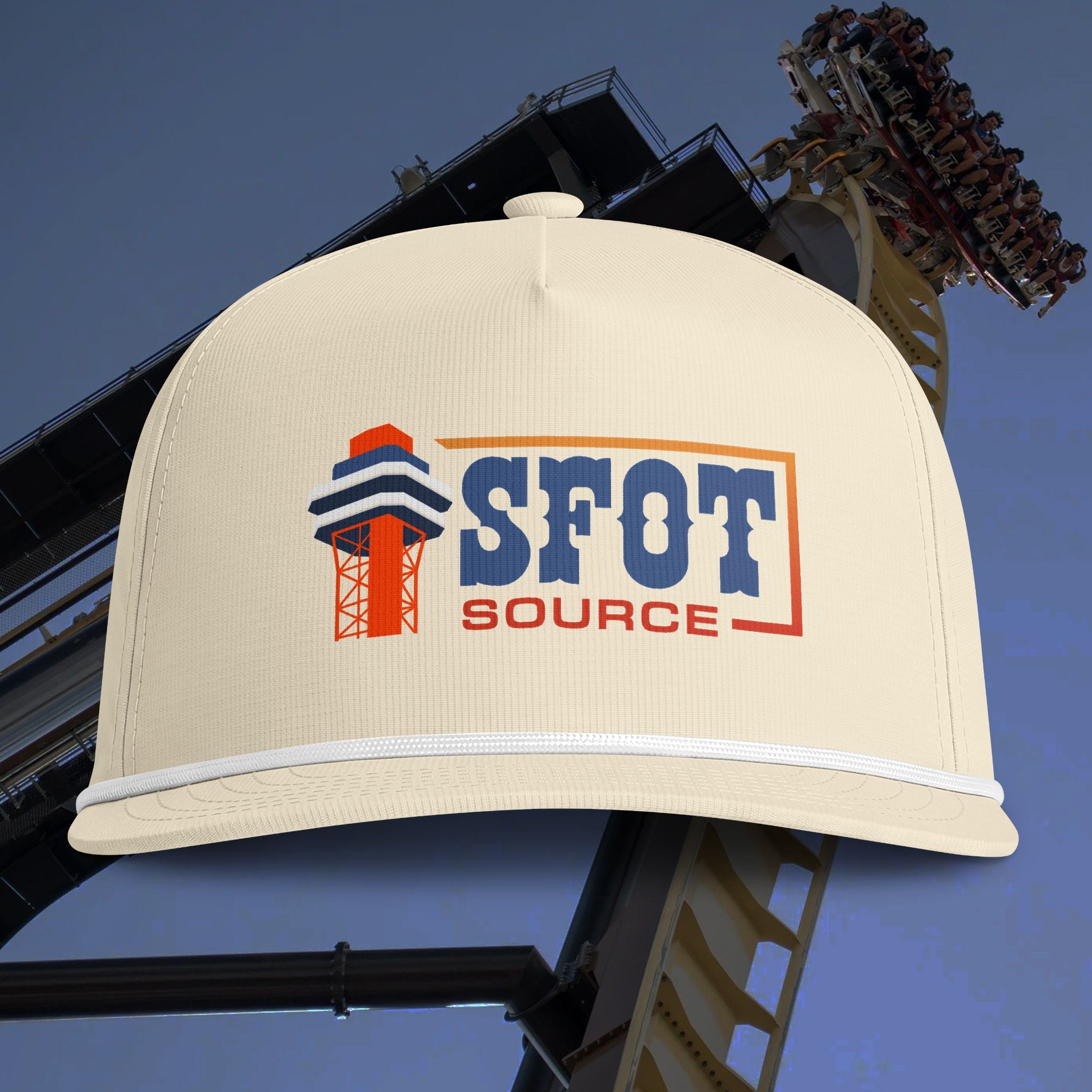 SFOT Source Retro Sunwashed Rope Cap