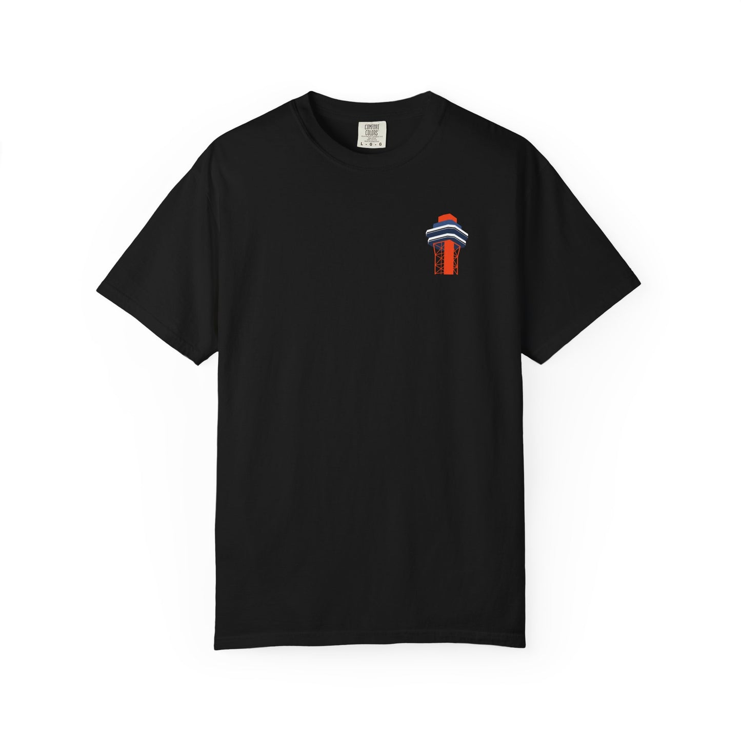 SFOT Source Front/Back Unisex Garment-Dyed T-Shirt