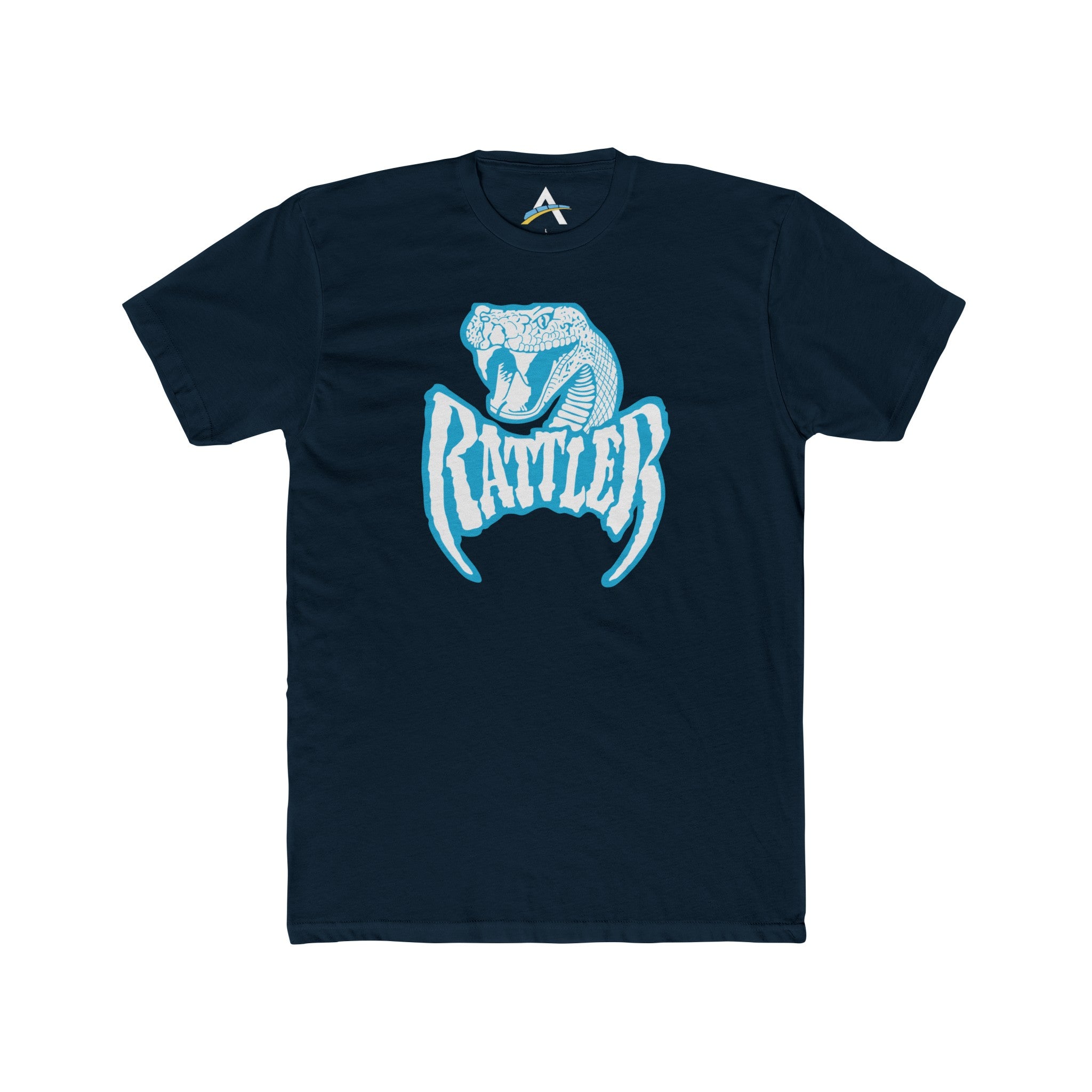 The Rattler Roller Coaster Retro Cotton Crew Tee