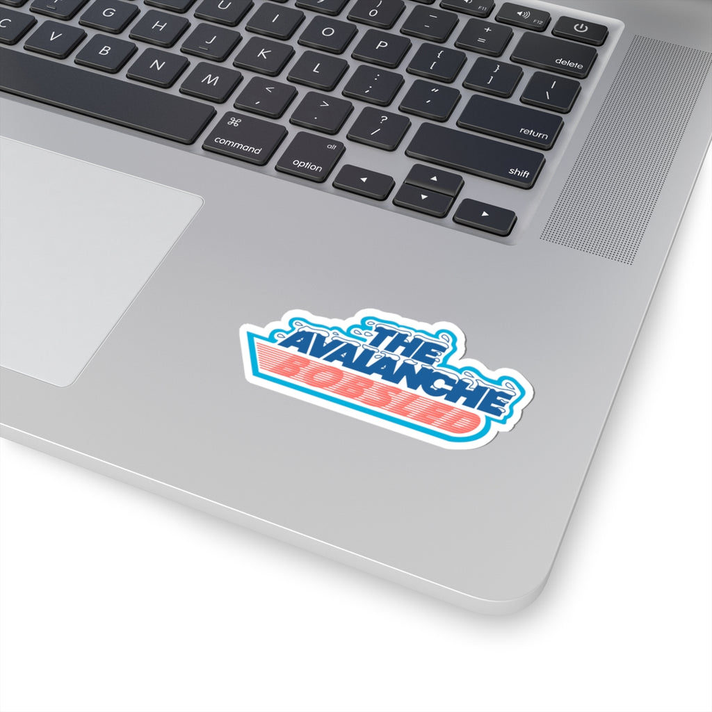 Avalanche Bobsled Retro Sticker