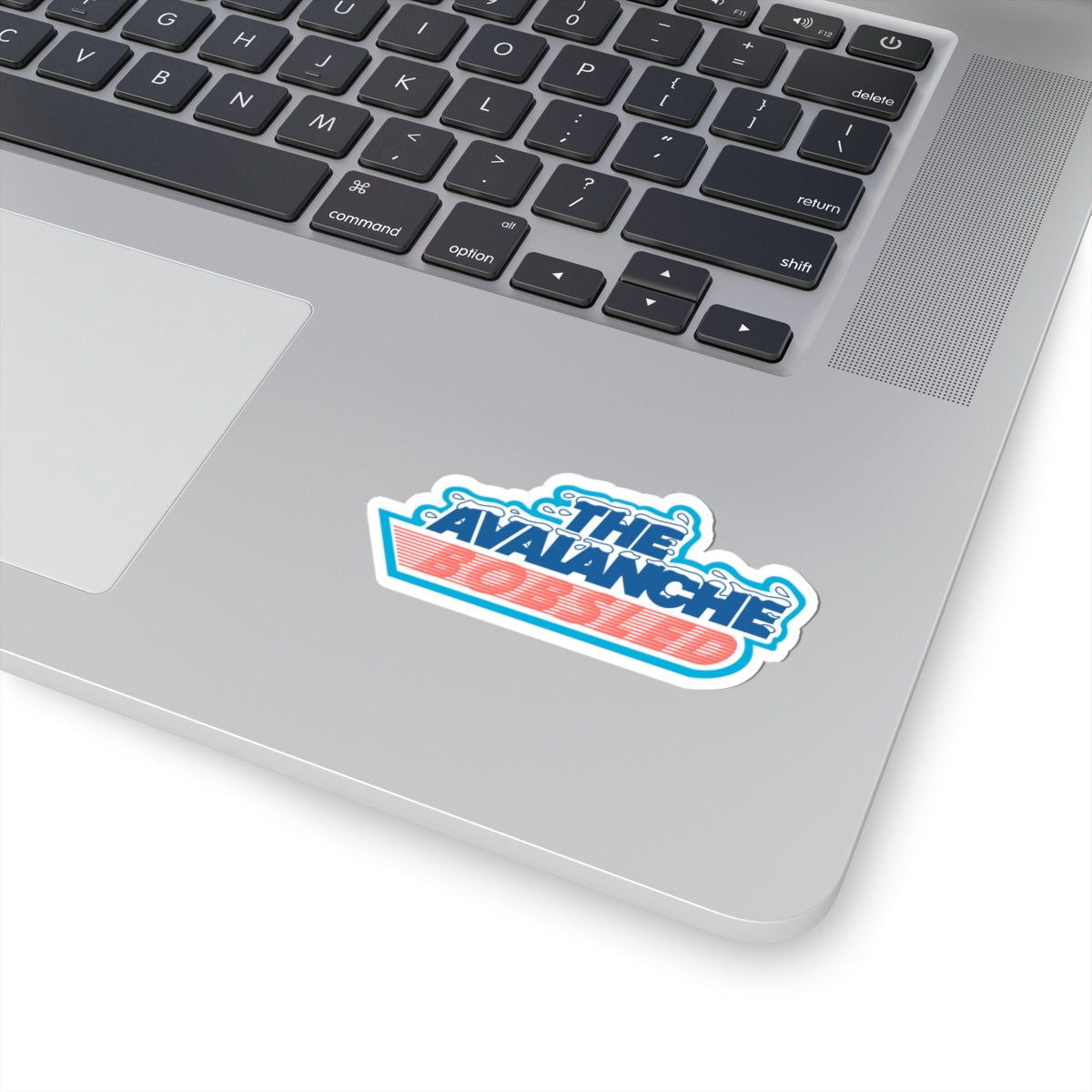 Avalanche Bobsled Retro Sticker