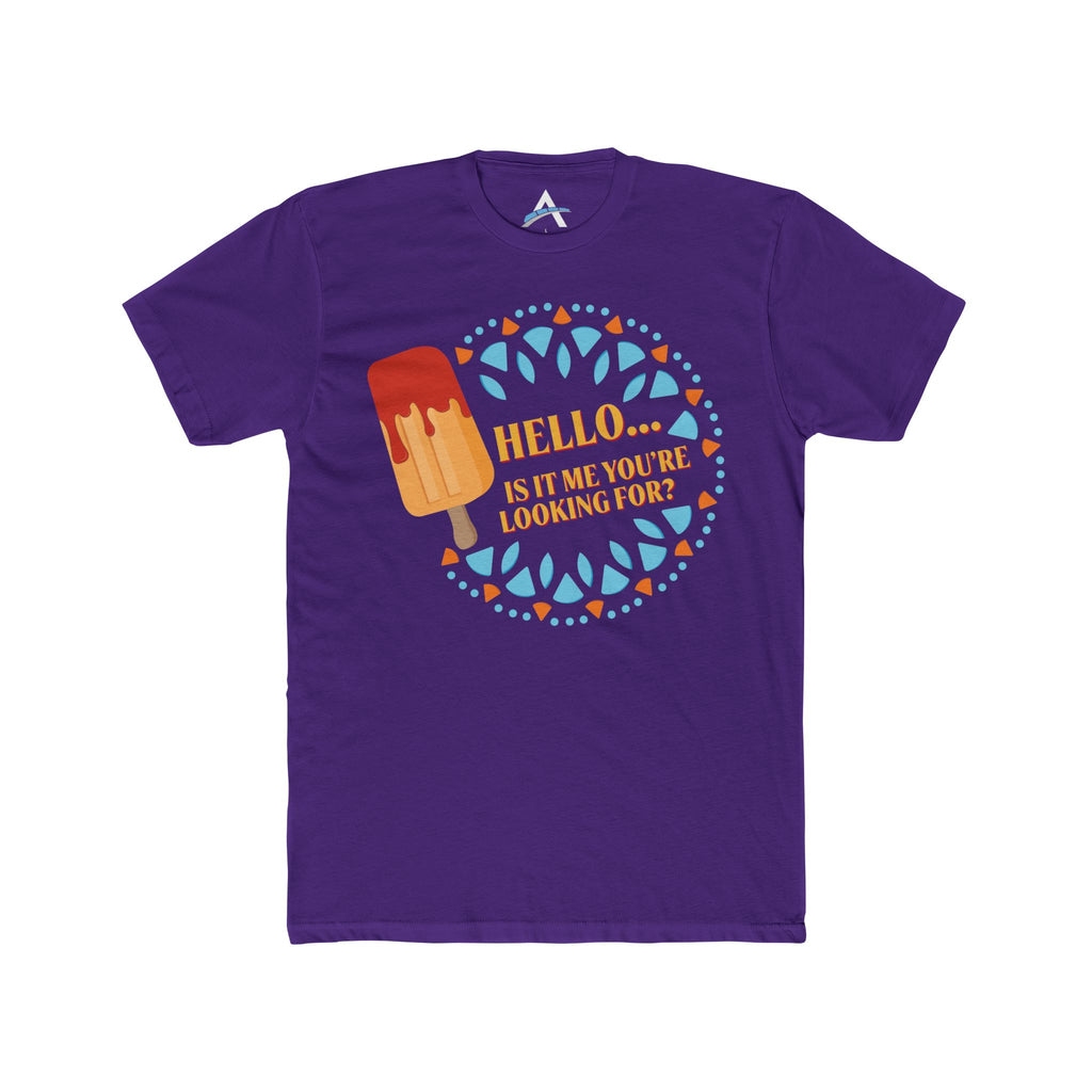 The Elusive Mango Pop Cotton Crew Tee