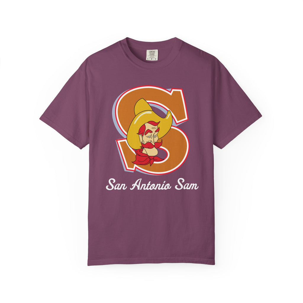 "San Antonio Sam" Retro Unisex Garment-Dyed T-Shirt