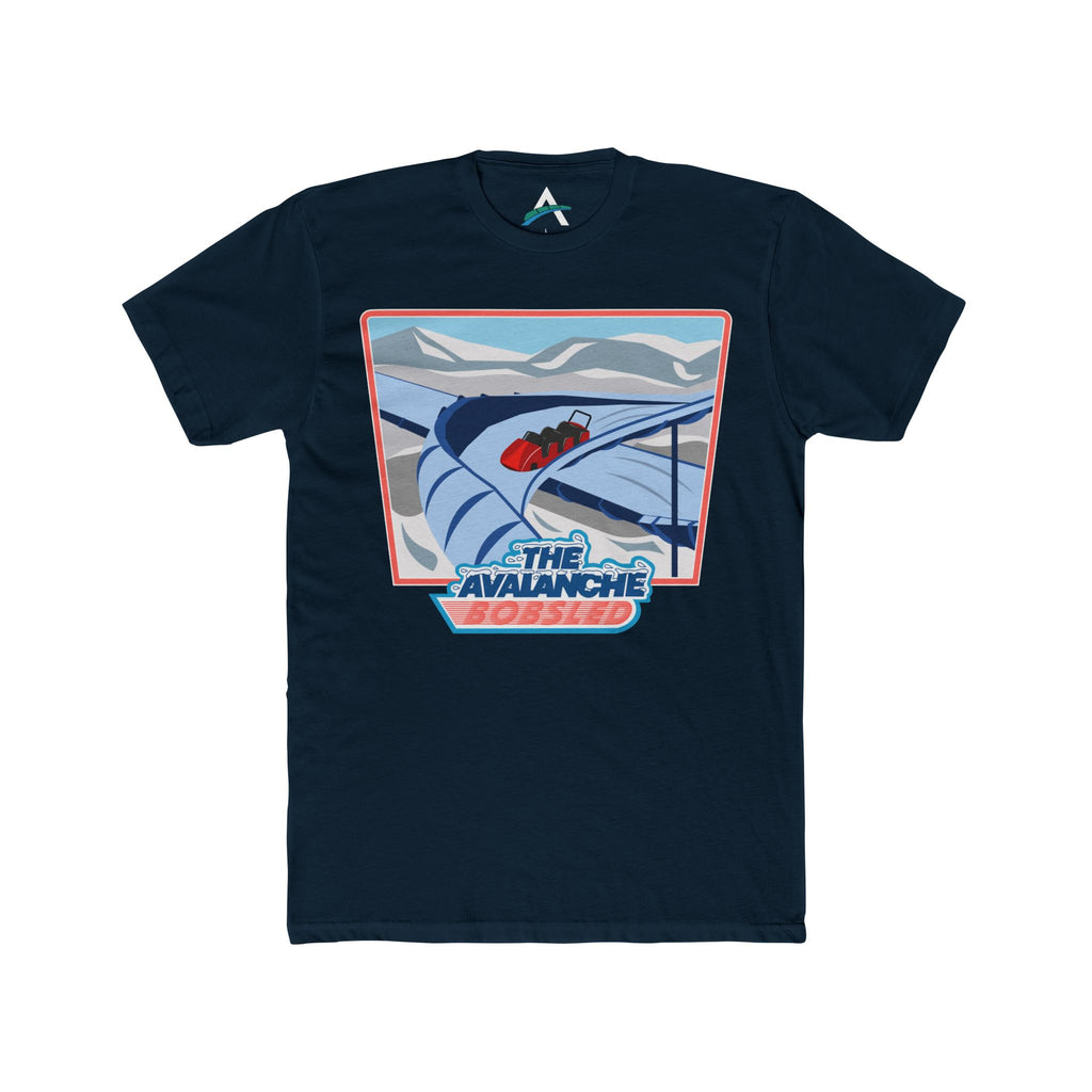 Avalanche Bobsled Retro Cotton Crew Tee