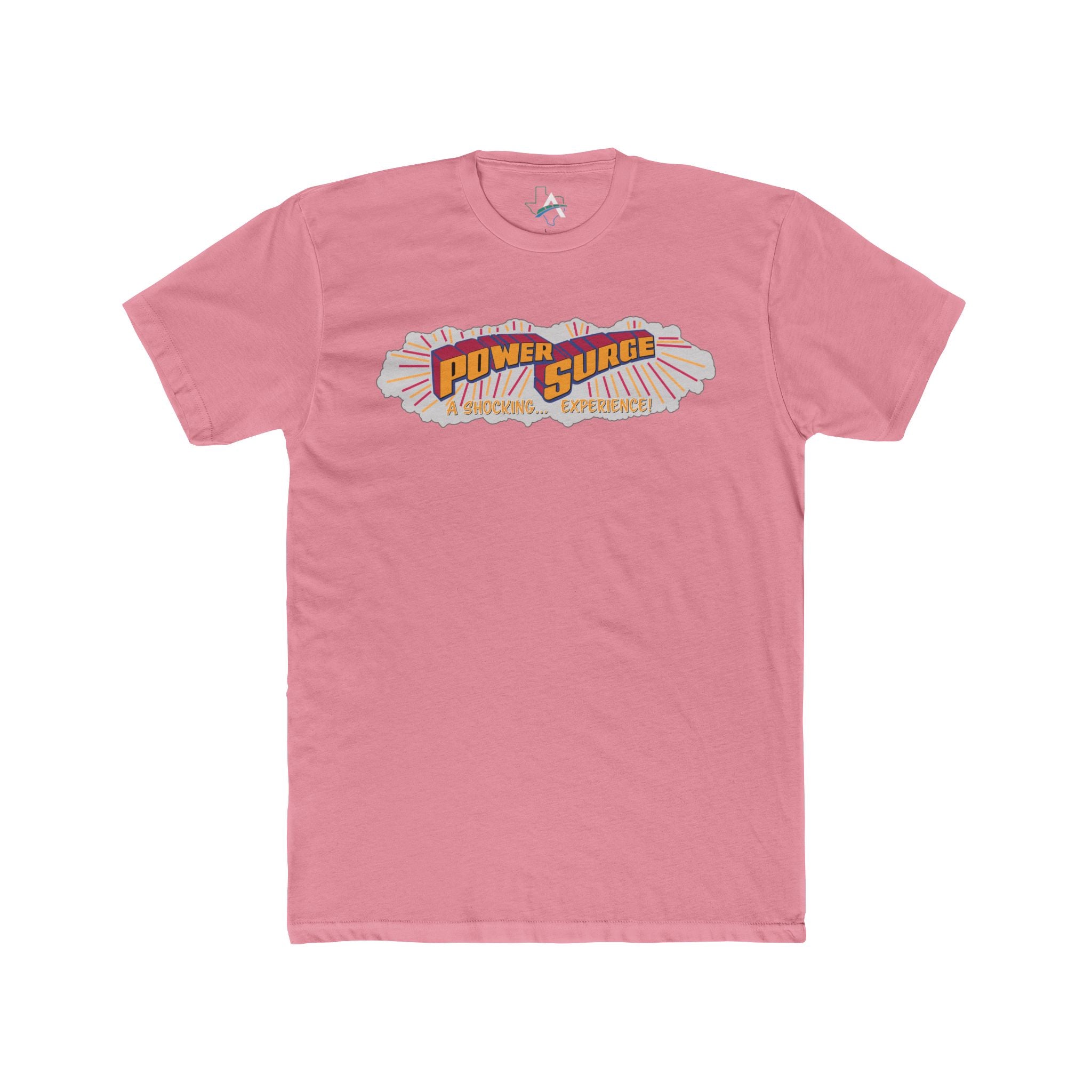 Power Surge Water Ride Retro Cotton Crew Tee
