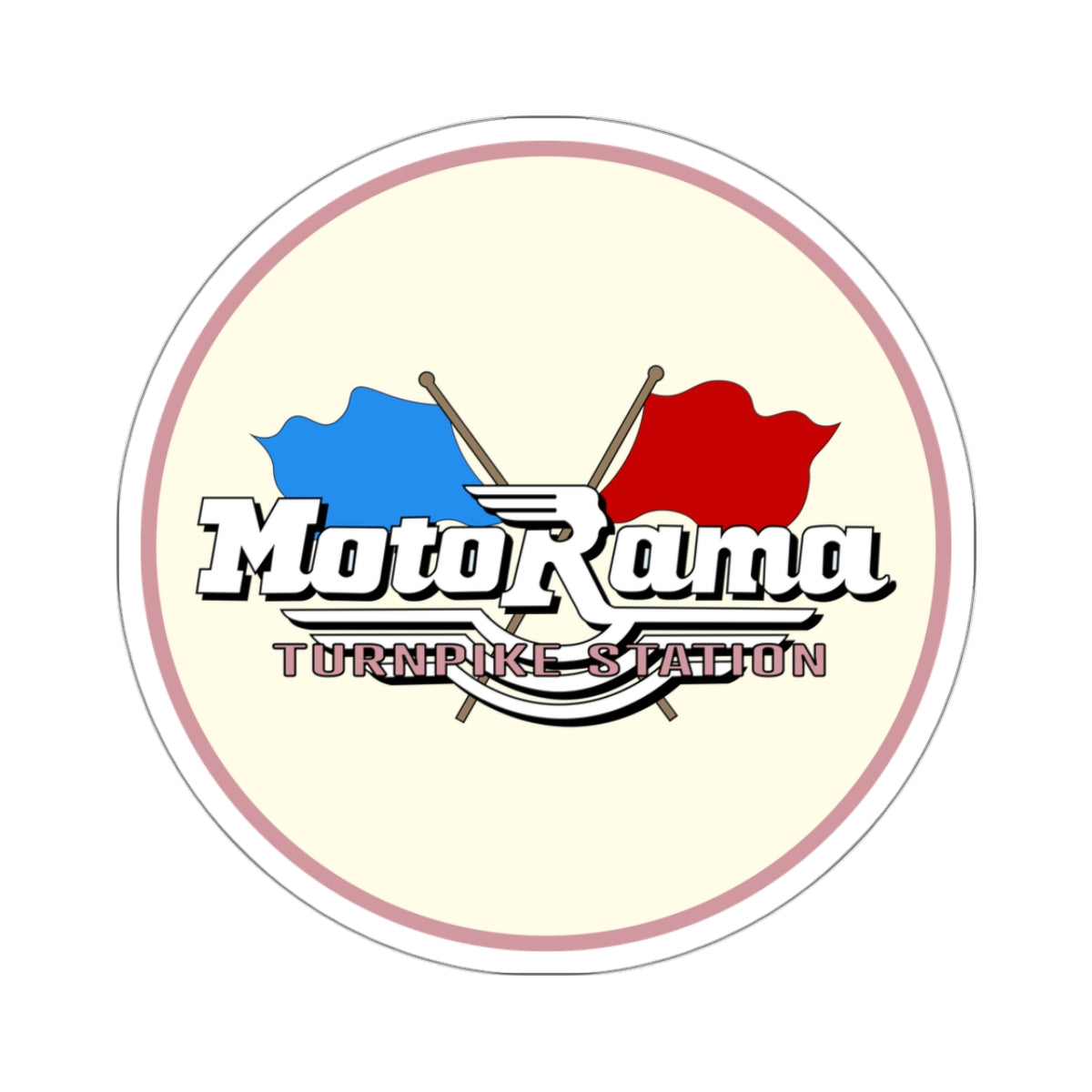 MotoRama Turnpike Ride Retro Sticker