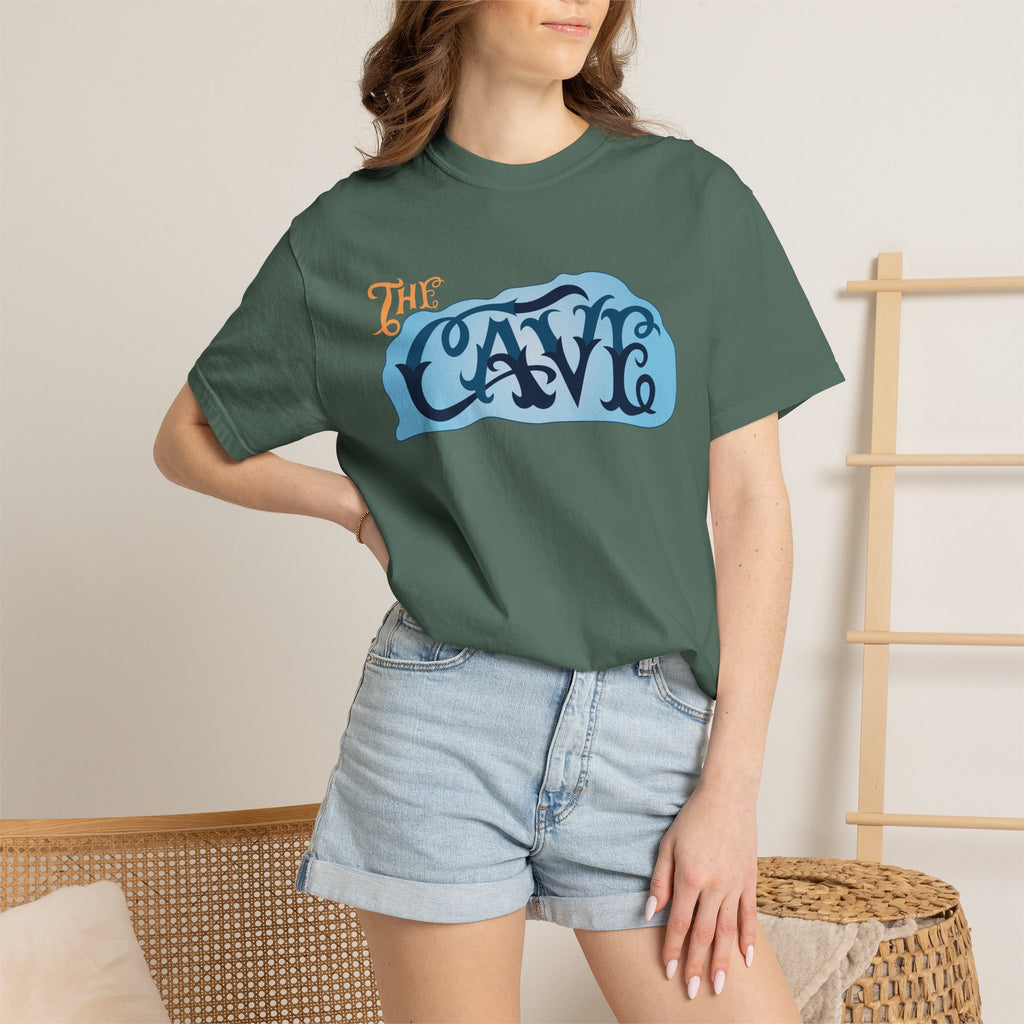 Speelunker Cave Dark Ride Retro Unisex Garment-Dyed T-Shirt