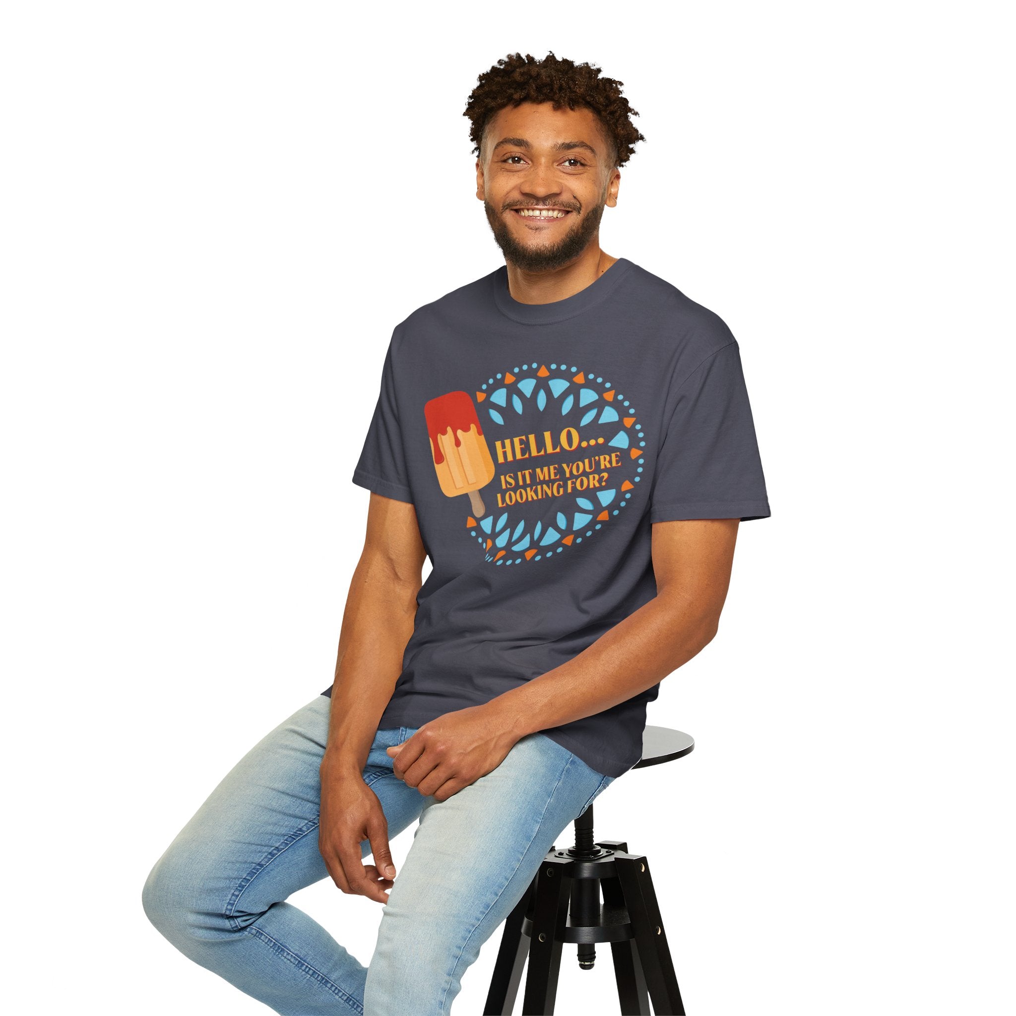 The Elusive Mango Pop Unisex Garment-Dyed T-Shirt