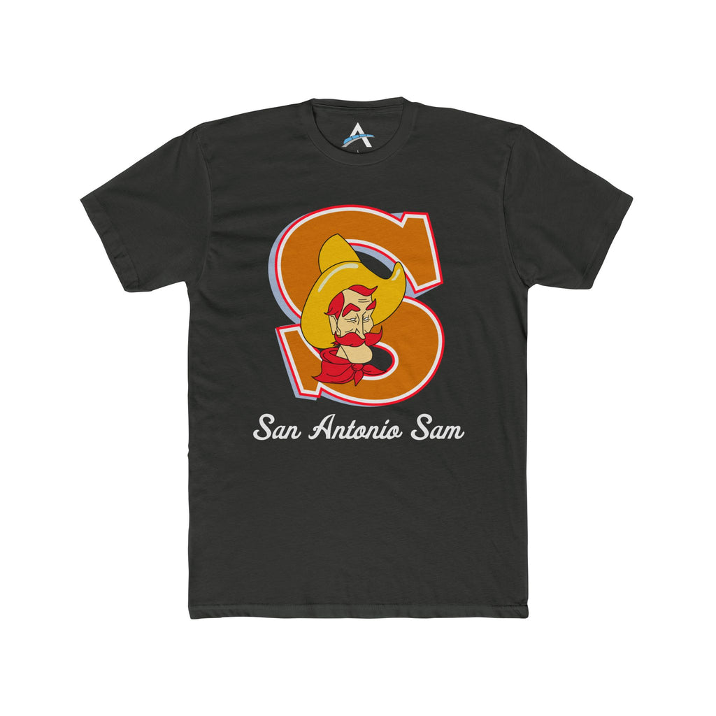 "San Antonio Sam" Retro Cotton Crew Tee