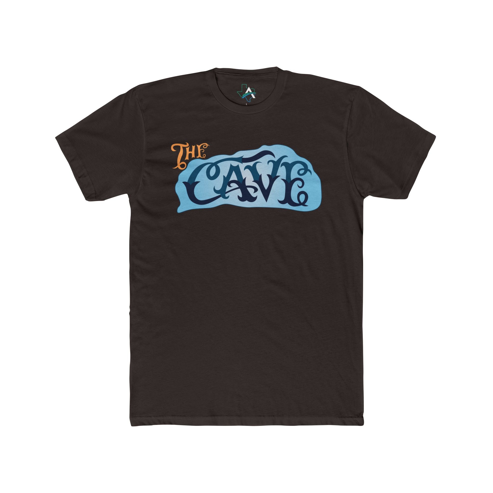 Speelunker Cave Dark Ride Retro Cotton Crew Tee