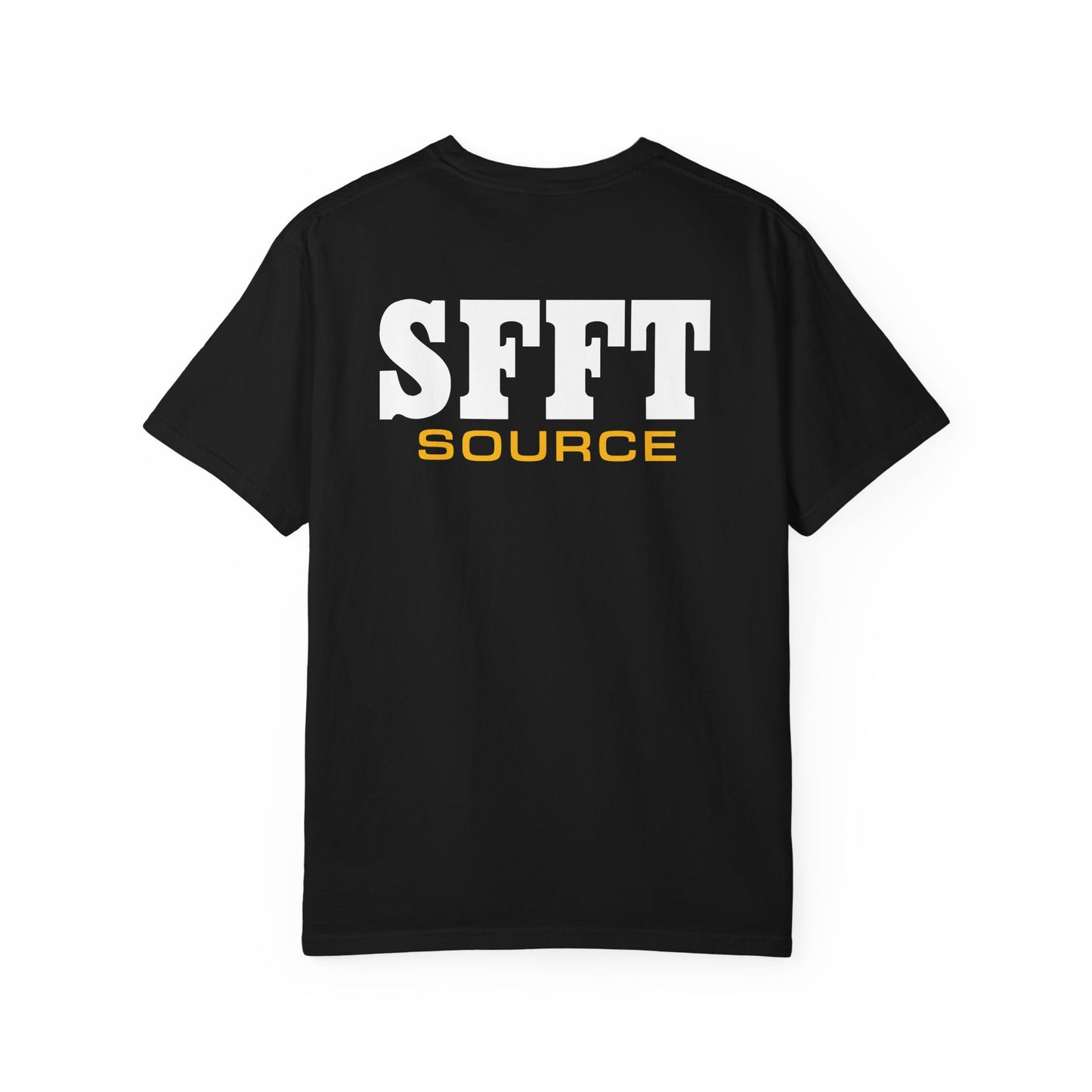 SFFT Source Front/Back Unisex Garment-Dyed T-Shirt