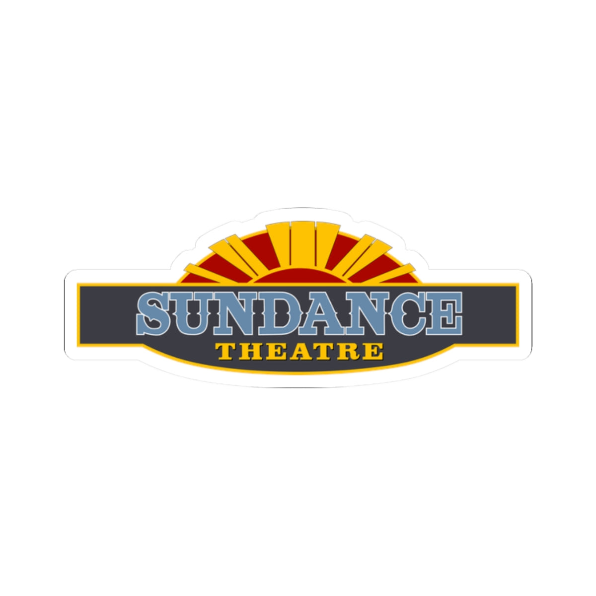 Sundance Theatre Retro Sticker