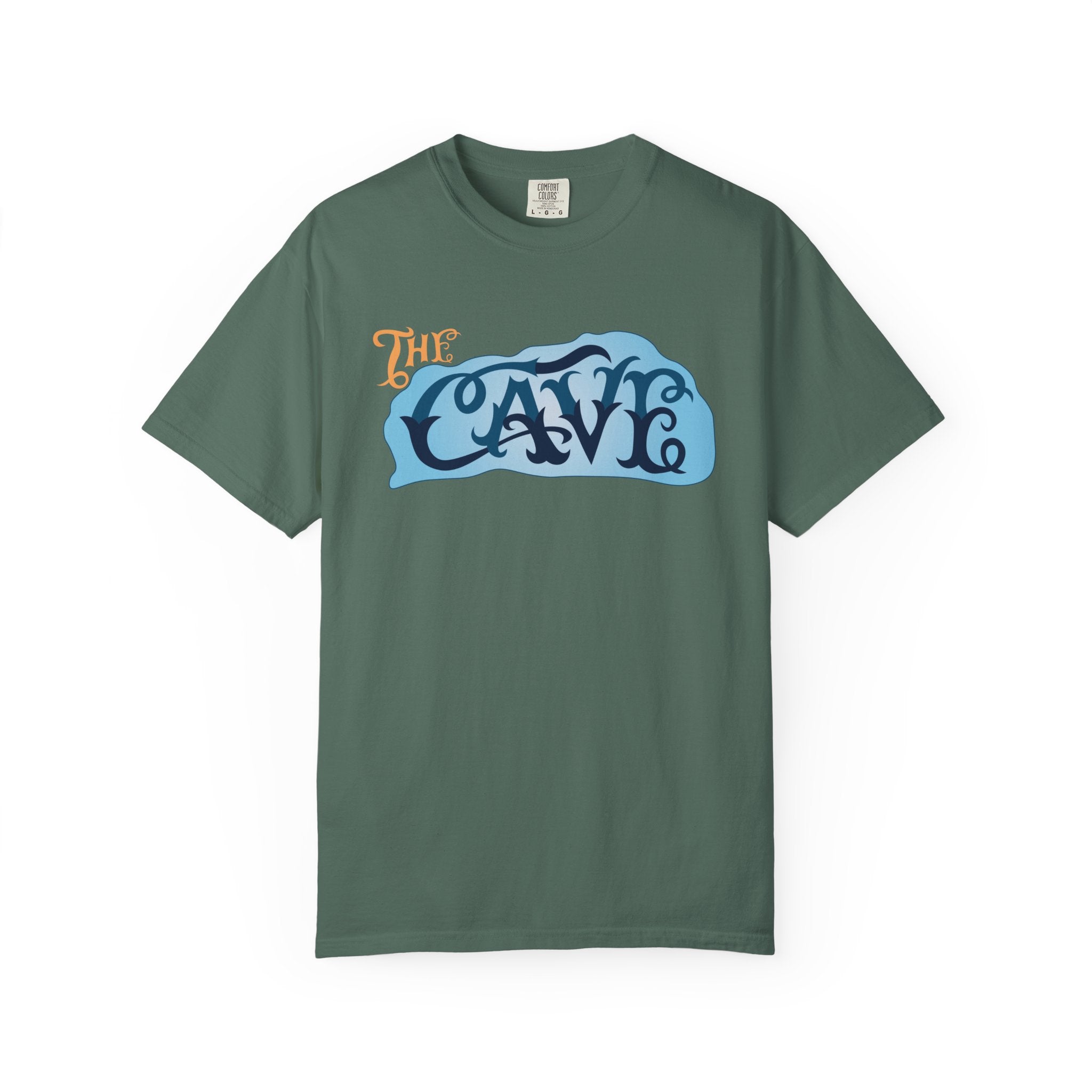 Speelunker Cave Dark Ride Retro Unisex Garment-Dyed T-Shirt