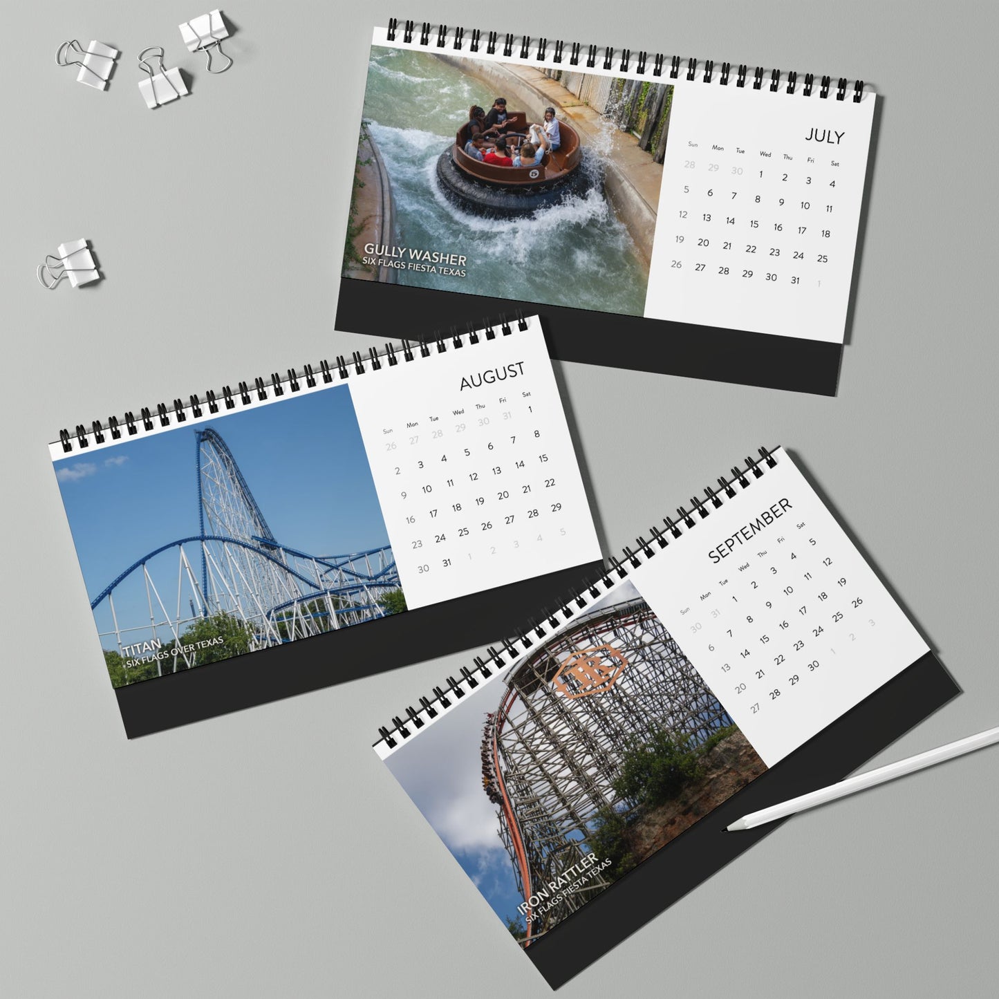 Amusement Source 2026 Desktop Calendar