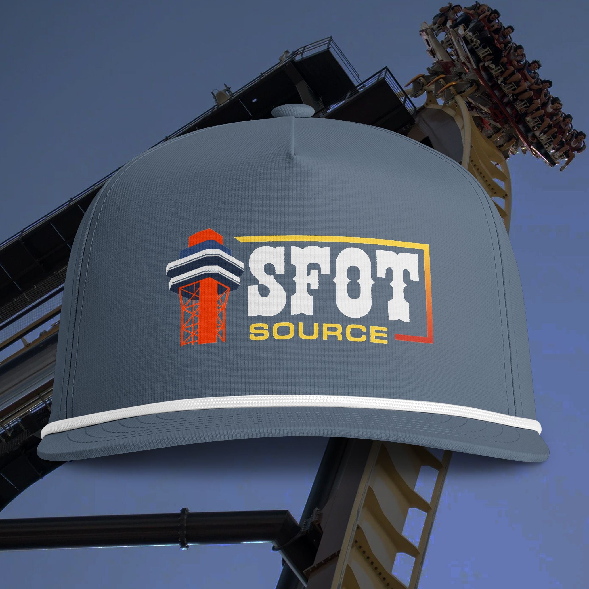 SFOT Source Retro Sunwashed Rope Cap