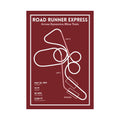 Road Runner Express - Six Flags Fiesta Texas Coaster Poster