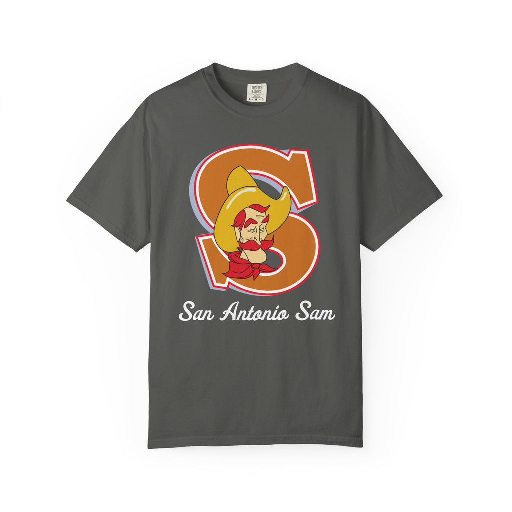 "San Antonio Sam" Retro Unisex Garment-Dyed T-Shirt