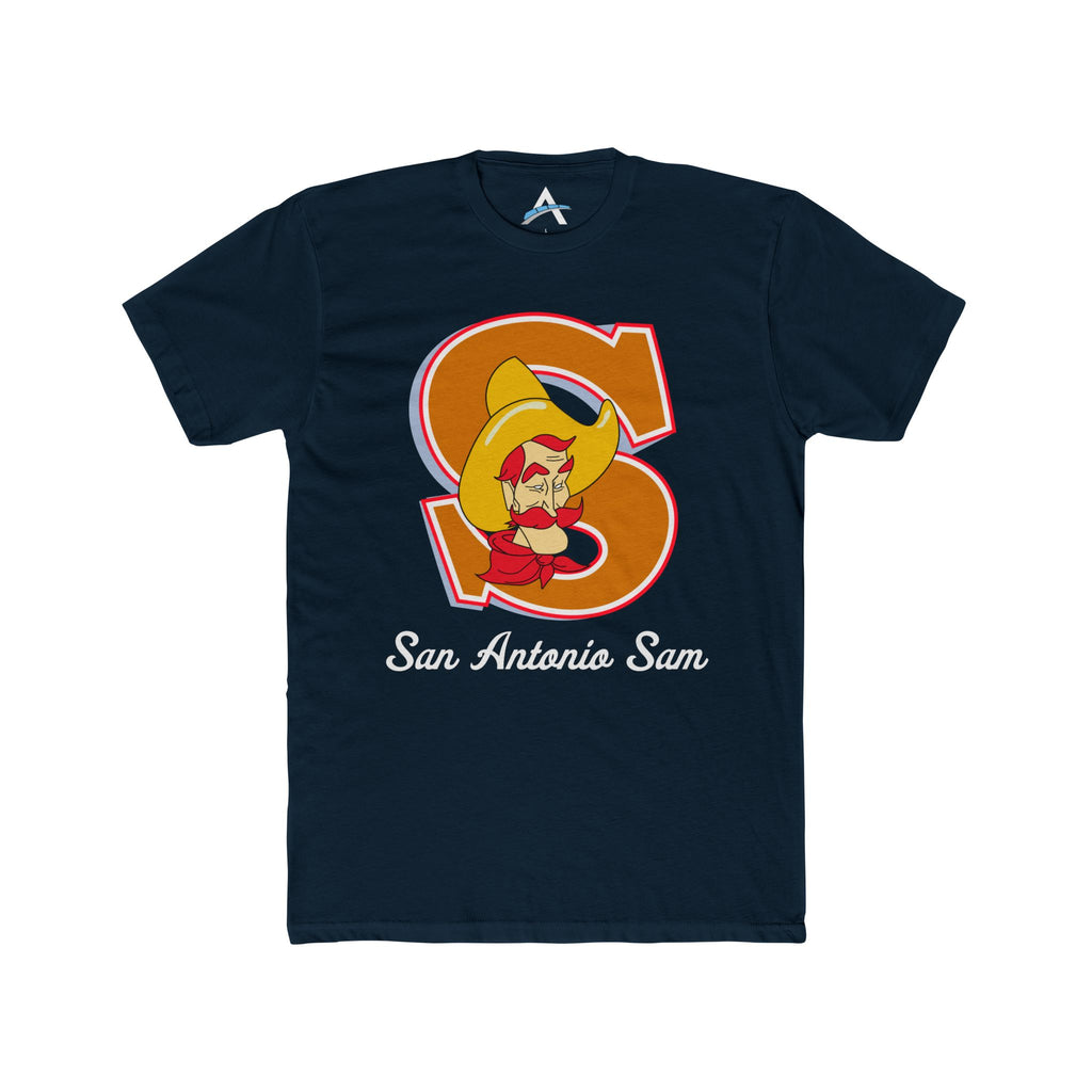 "San Antonio Sam" Retro Cotton Crew Tee