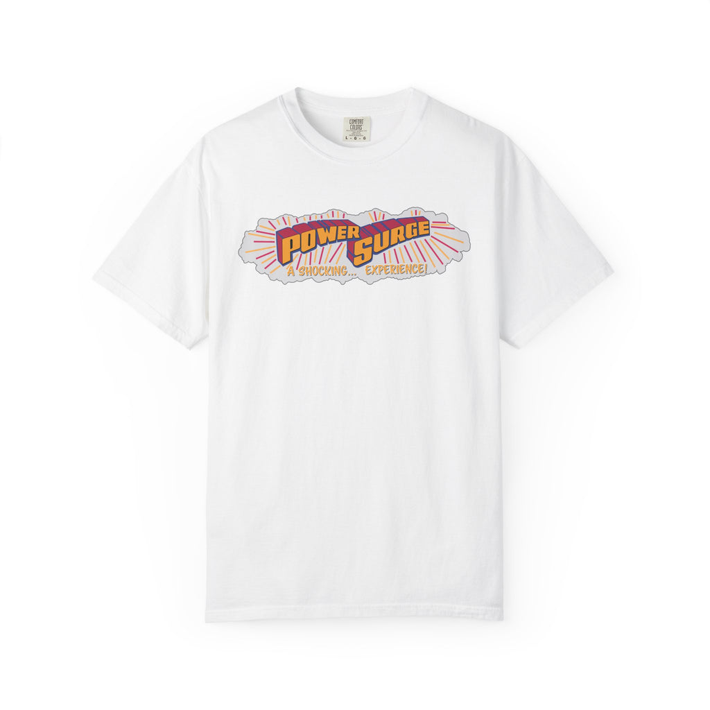 Power Surge Water Ride Retro Unisex Garment-Dyed T-Shirt