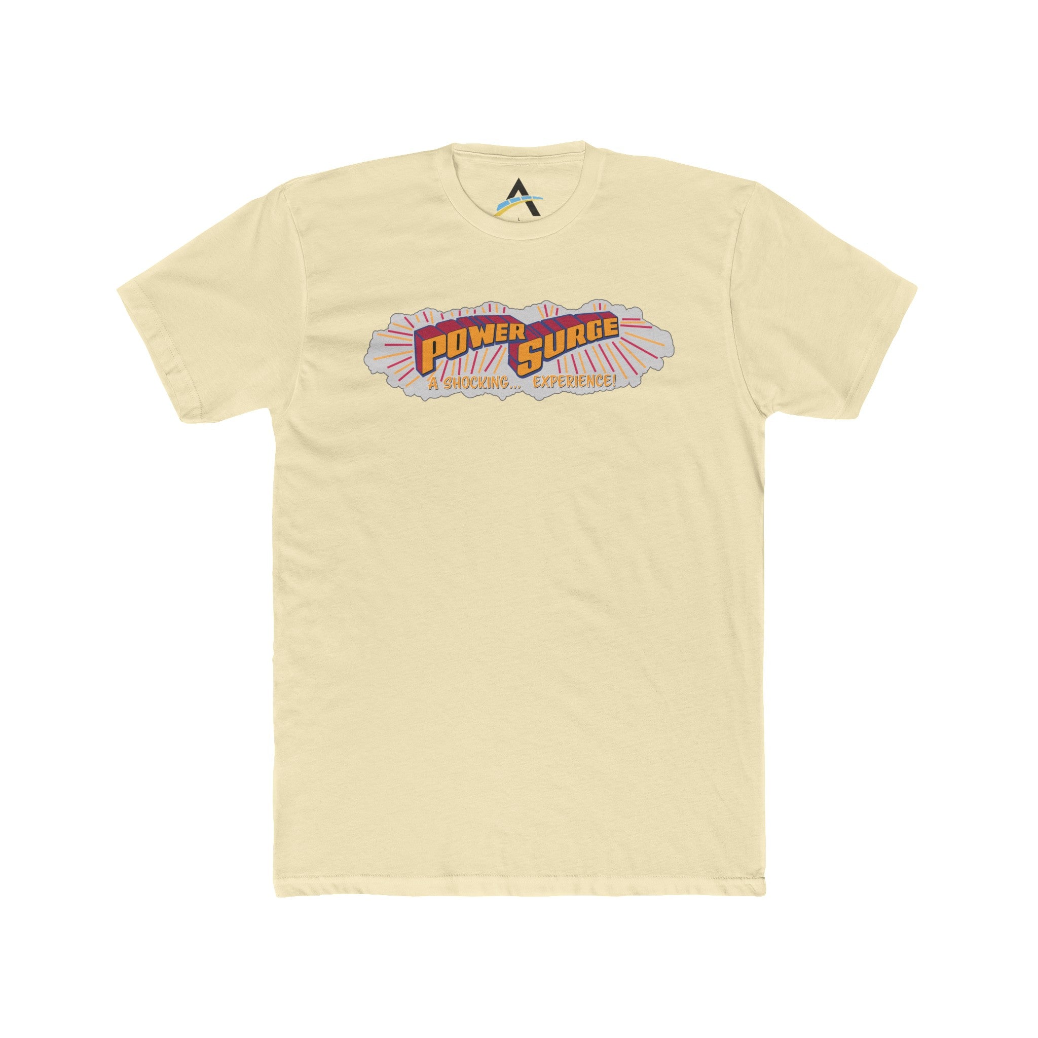 Power Surge Water Ride Retro Cotton Crew Tee