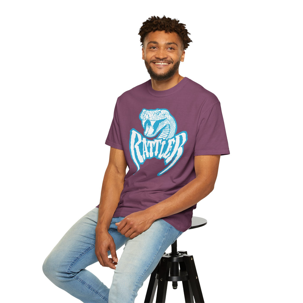 The Rattler Roller Coaster Retro Unisex Garment-Dyed T-Shirt