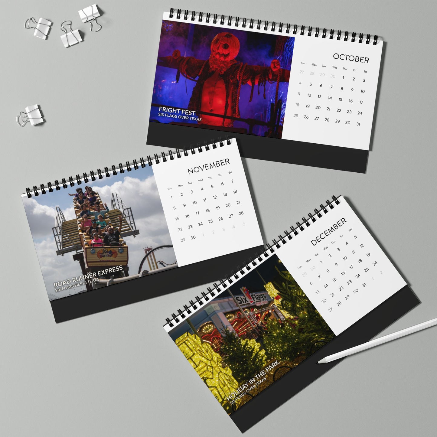 Amusement Source 2026 Desktop Calendar