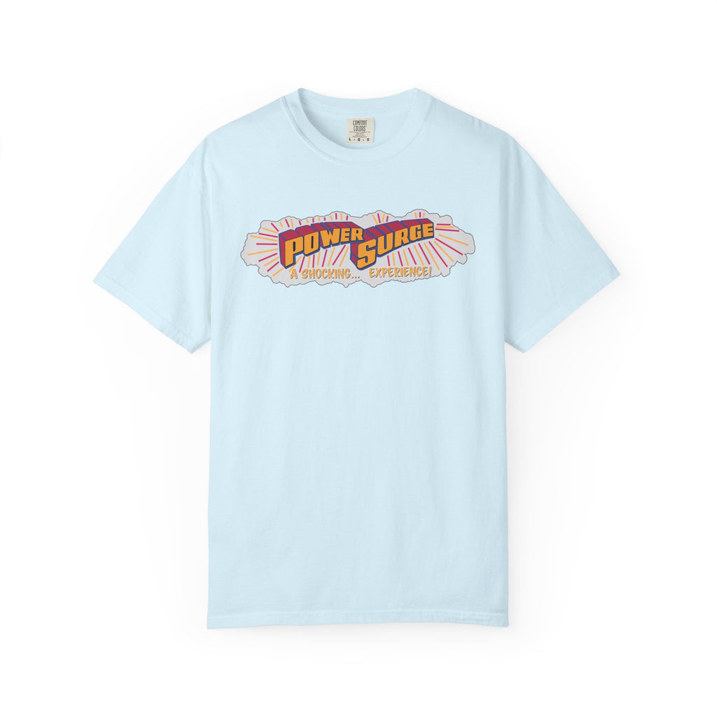 Power Surge Water Ride Retro Unisex Garment-Dyed T-Shirt