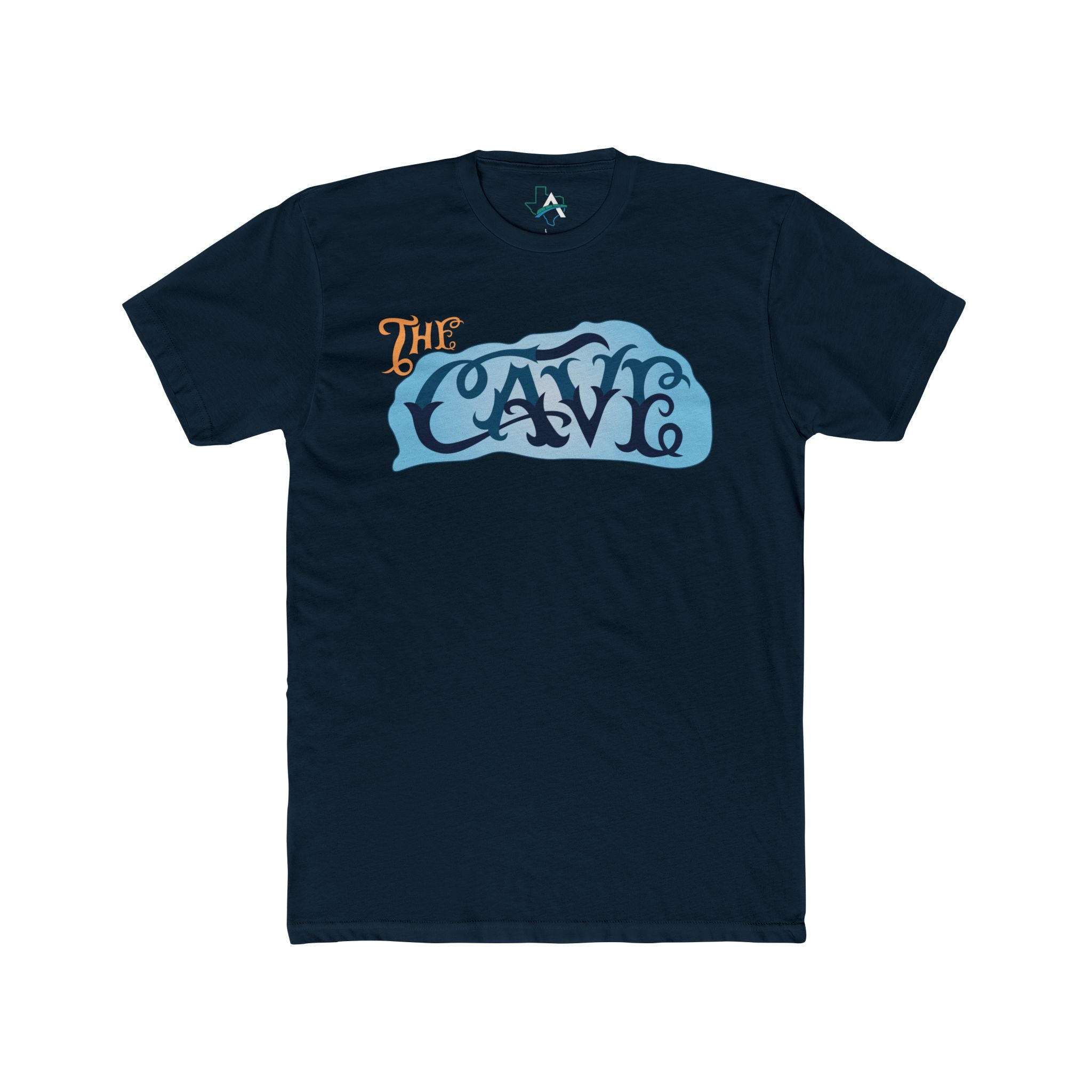 Speelunker Cave Dark Ride Retro Cotton Crew Tee