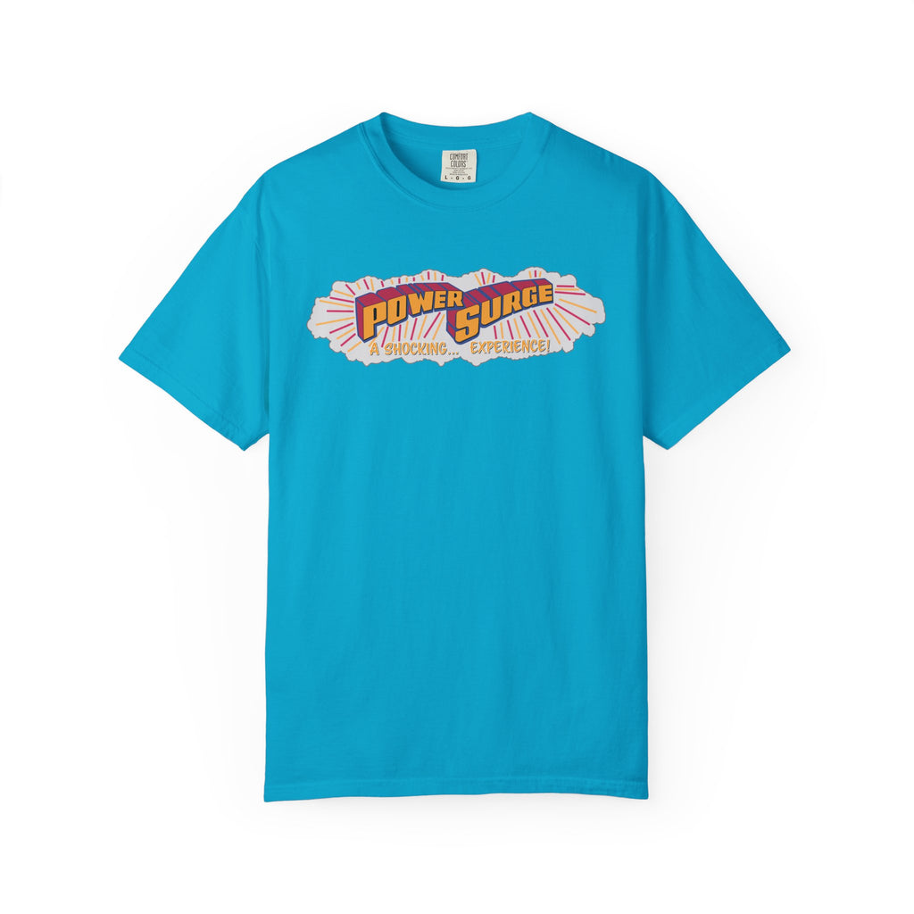Power Surge Water Ride Retro Unisex Garment-Dyed T-Shirt
