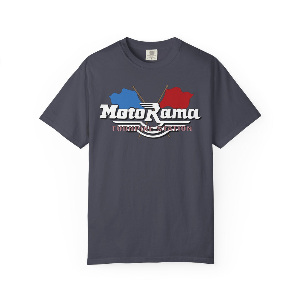 MotoRama Turnpike Ride Retro Unisex Garment-Dyed T-Shirt