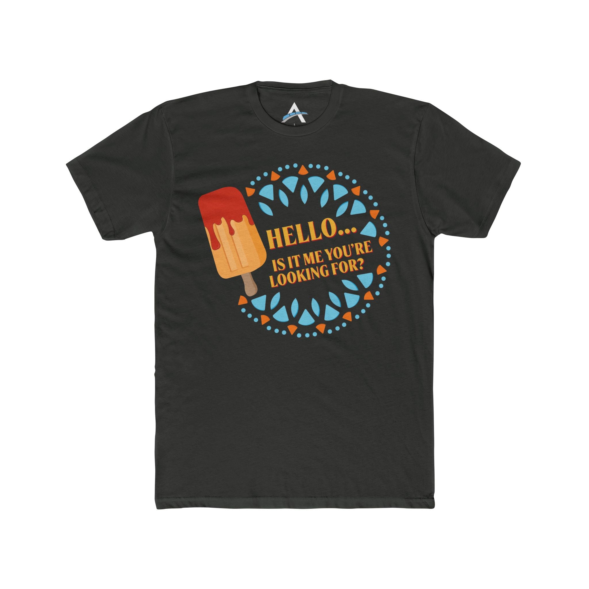 The Elusive Mango Pop Cotton Crew Tee