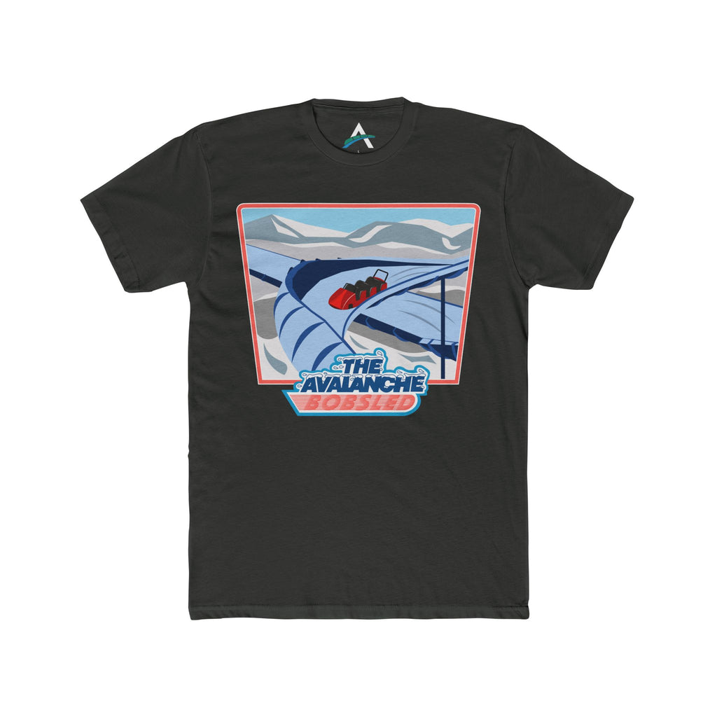 Avalanche Bobsled Retro Cotton Crew Tee