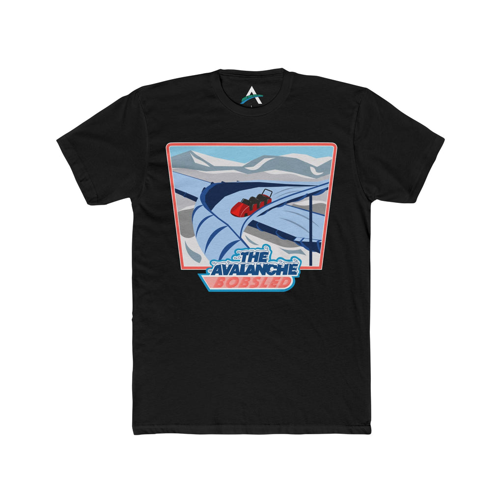 Avalanche Bobsled Retro Cotton Crew Tee