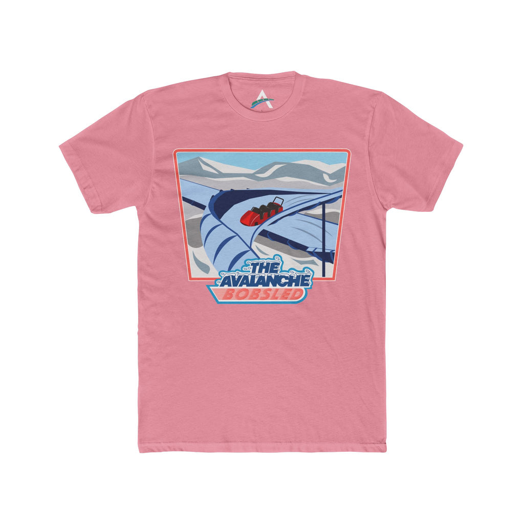 Avalanche Bobsled Retro Cotton Crew Tee