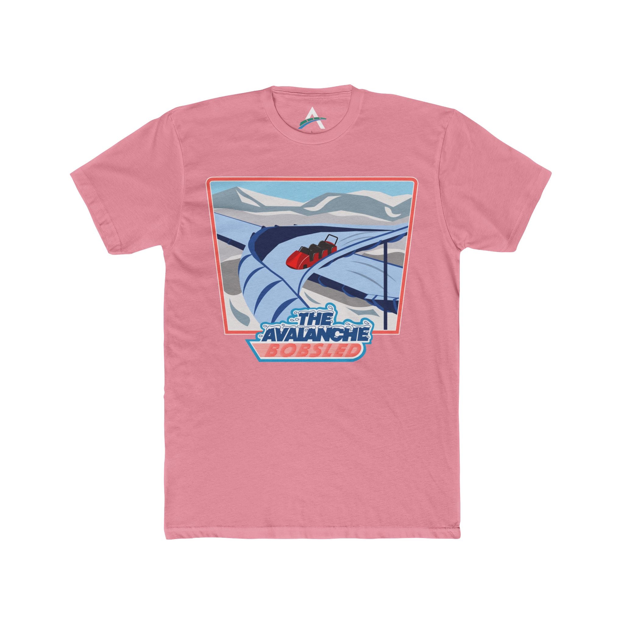 Avalanche Bobsled Retro Cotton Crew Tee