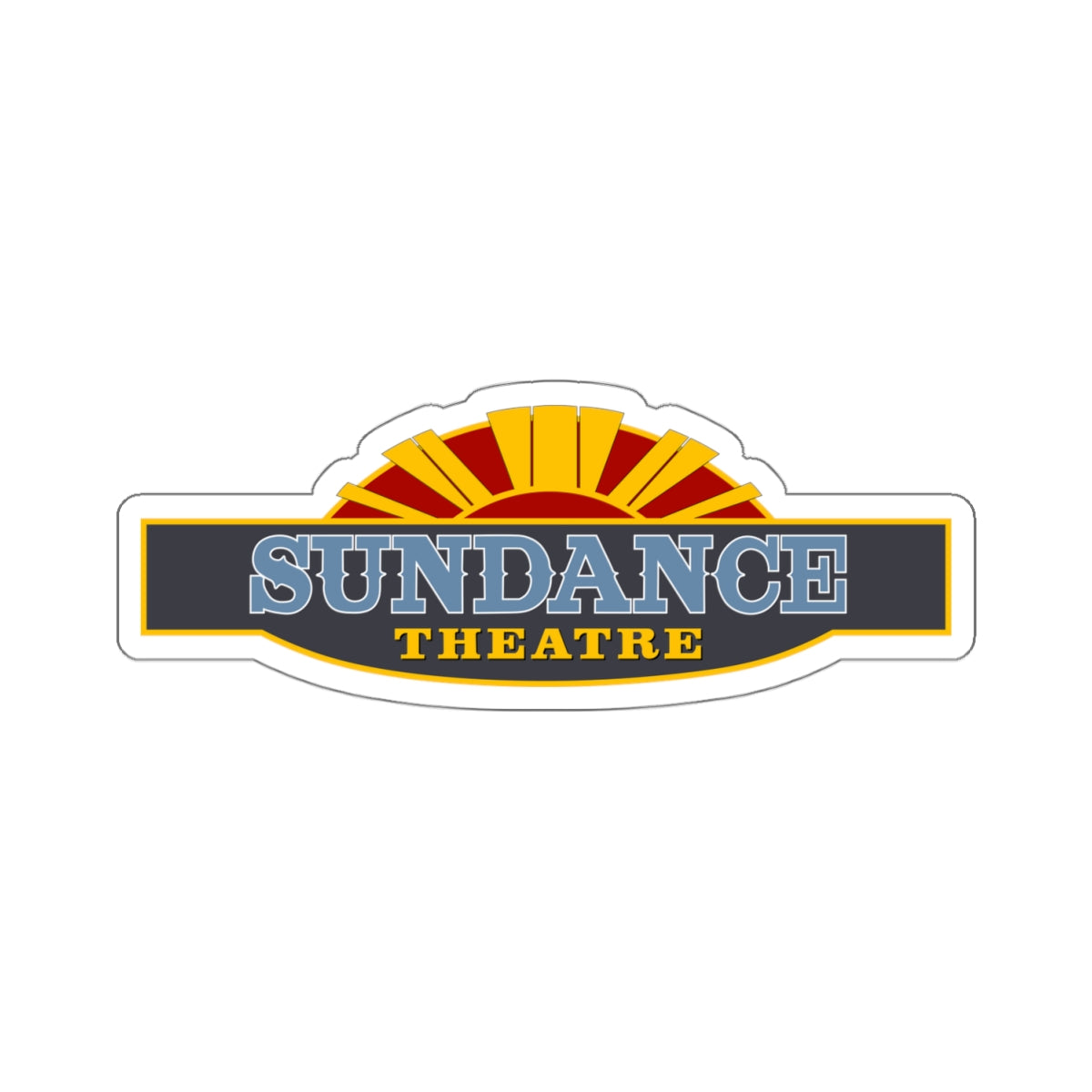 Sundance Theatre Retro Sticker