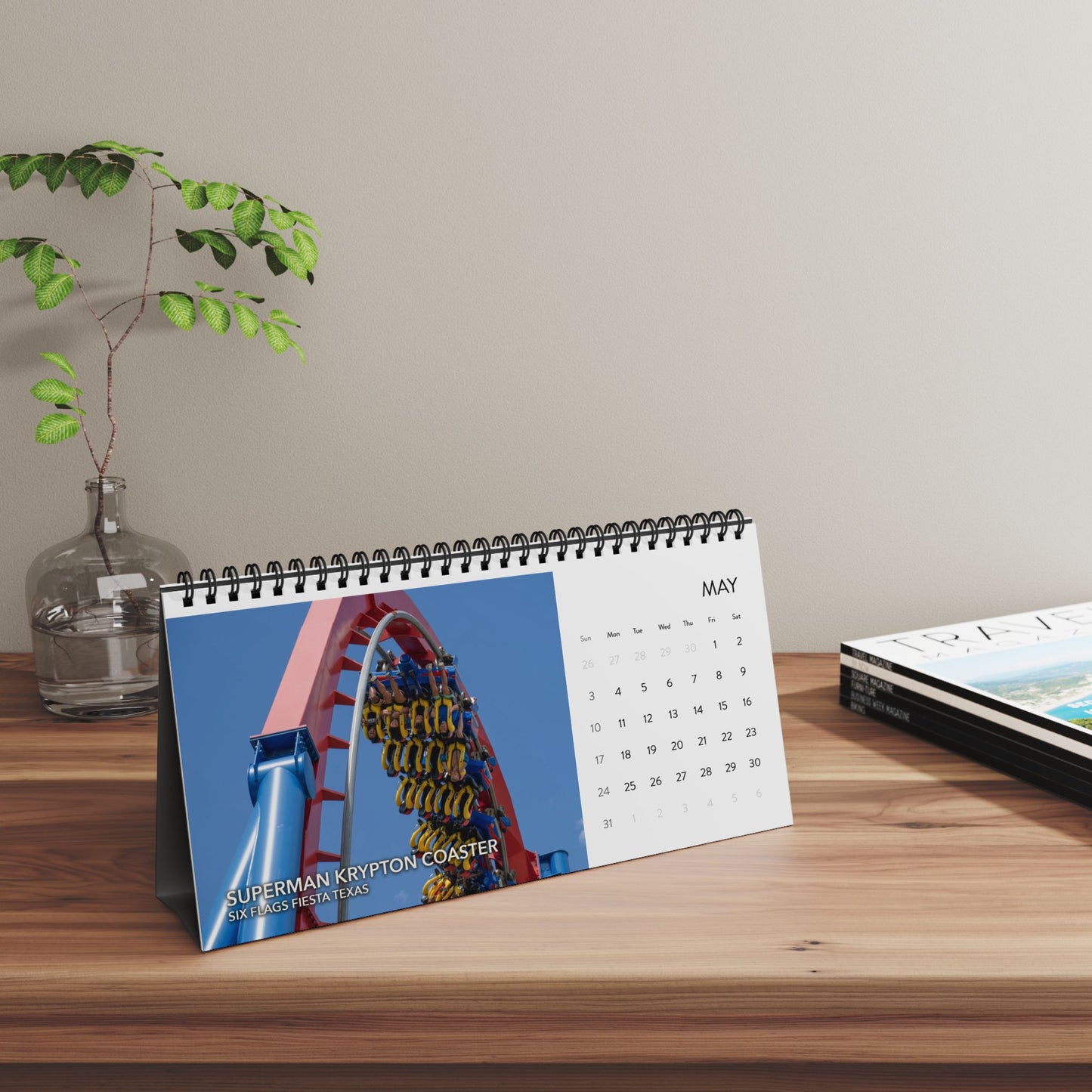 Amusement Source 2026 Desktop Calendar