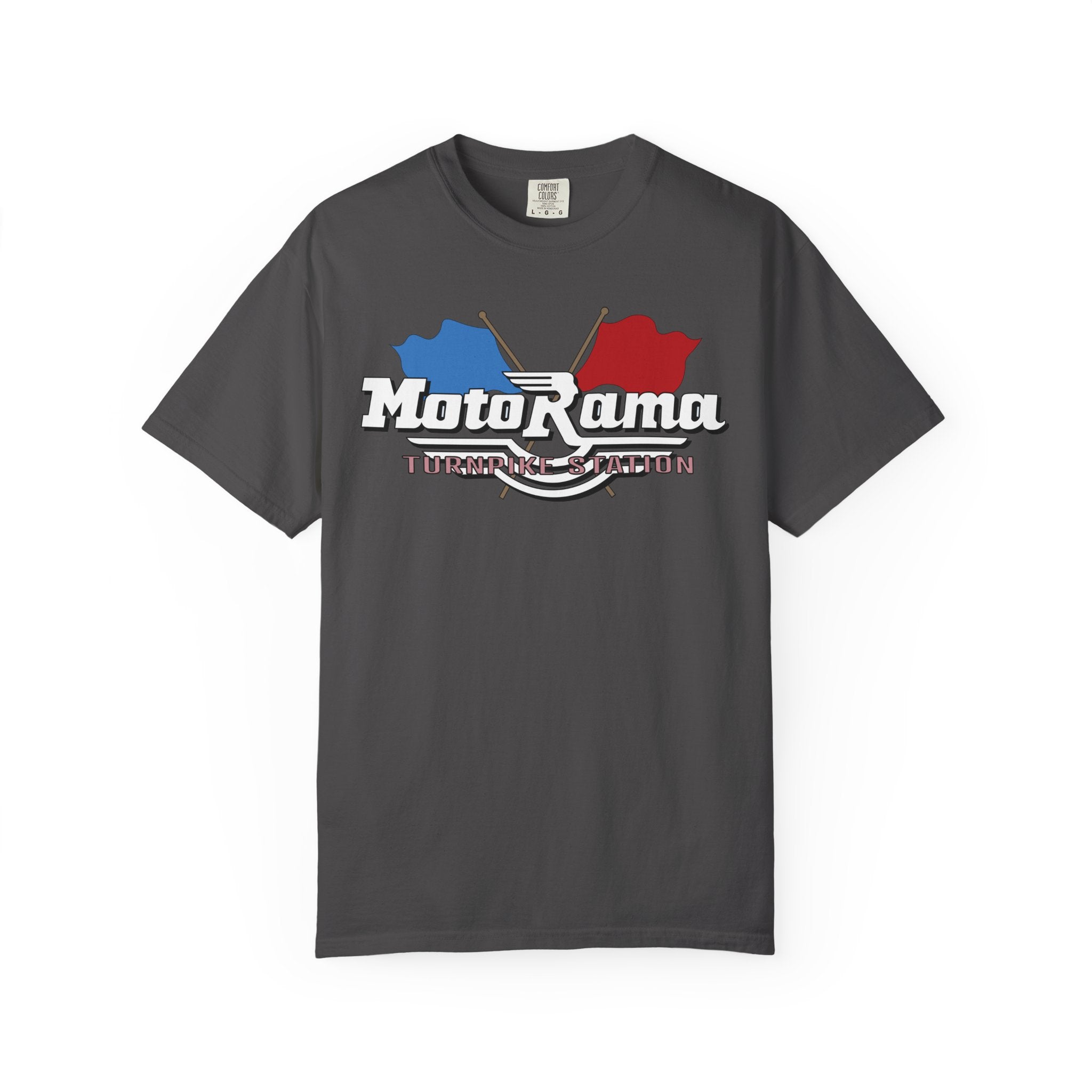 MotoRama Turnpike Ride Retro Unisex Garment-Dyed T-Shirt