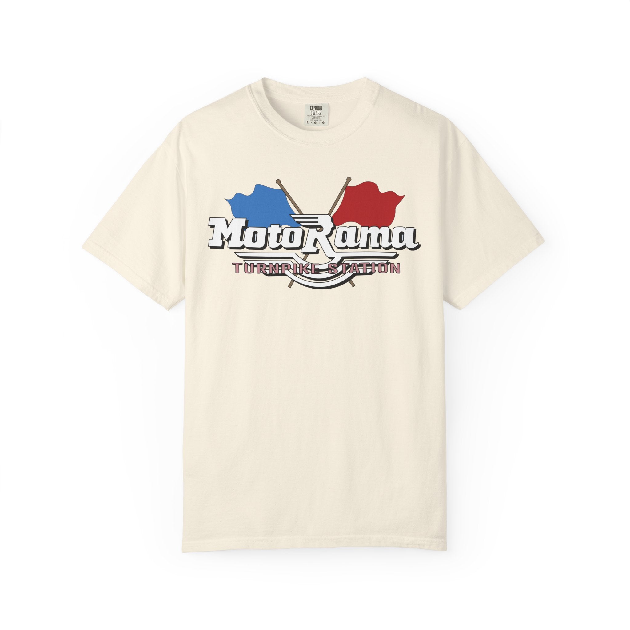 MotoRama Turnpike Ride Retro Unisex Garment-Dyed T-Shirt