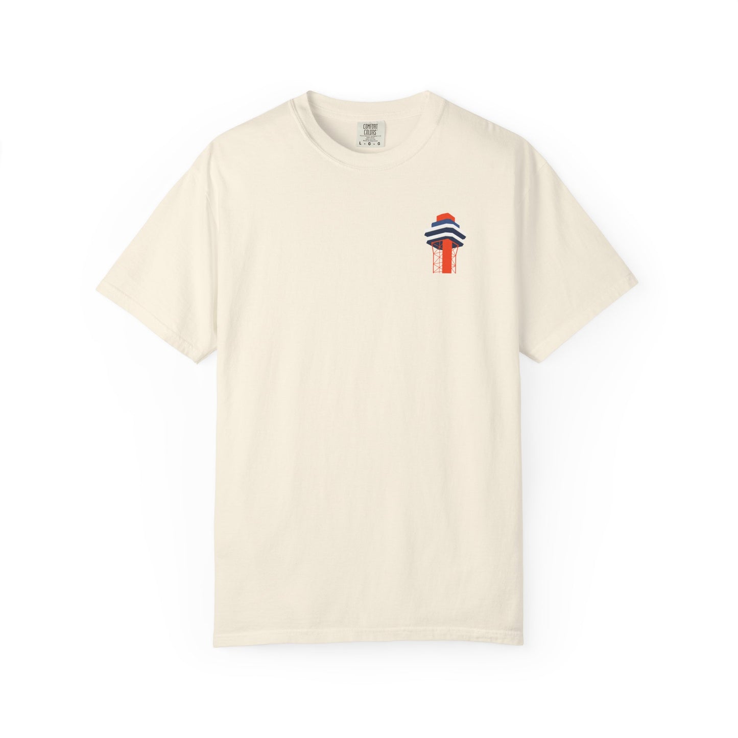 SFOT Source Front/Back Unisex Garment-Dyed T-Shirt